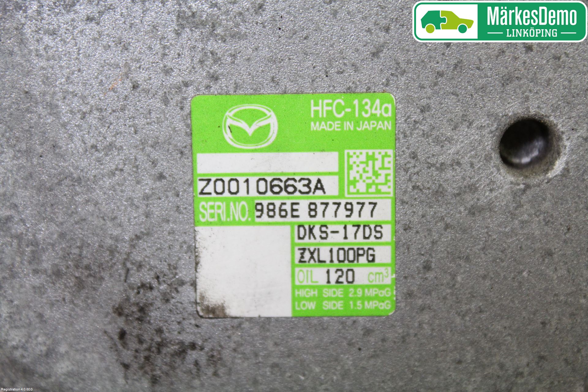 Mazda 6 08-13 Ac Kompressor