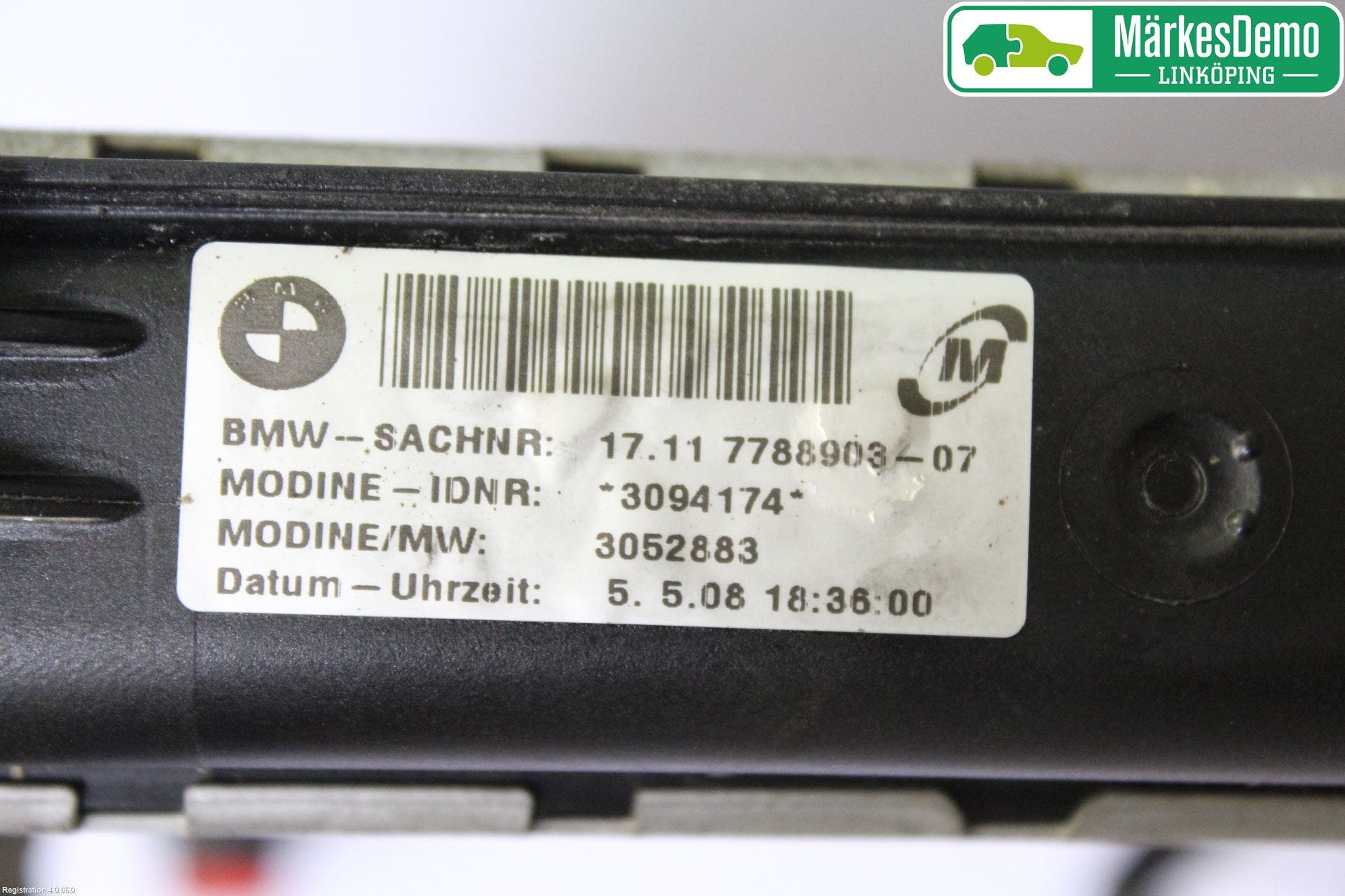 BMW 3 E90/91 SED/TOU 05-12 Kylare Aut