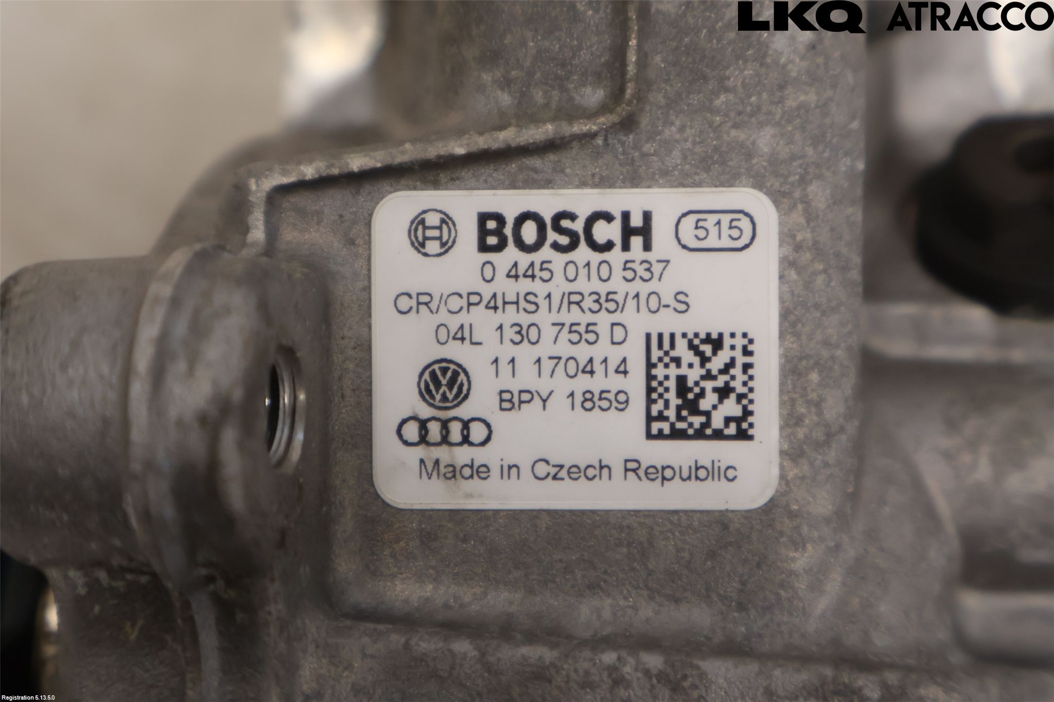 Audi A6/S6 4G 11-18 Bränsle Insppump Diesel