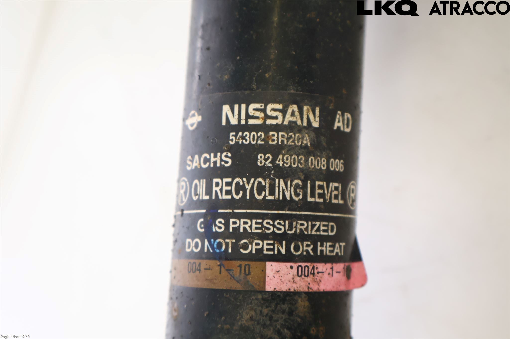 Nissan QASHQAI+2  10-14 Fjäderben Fram Höger