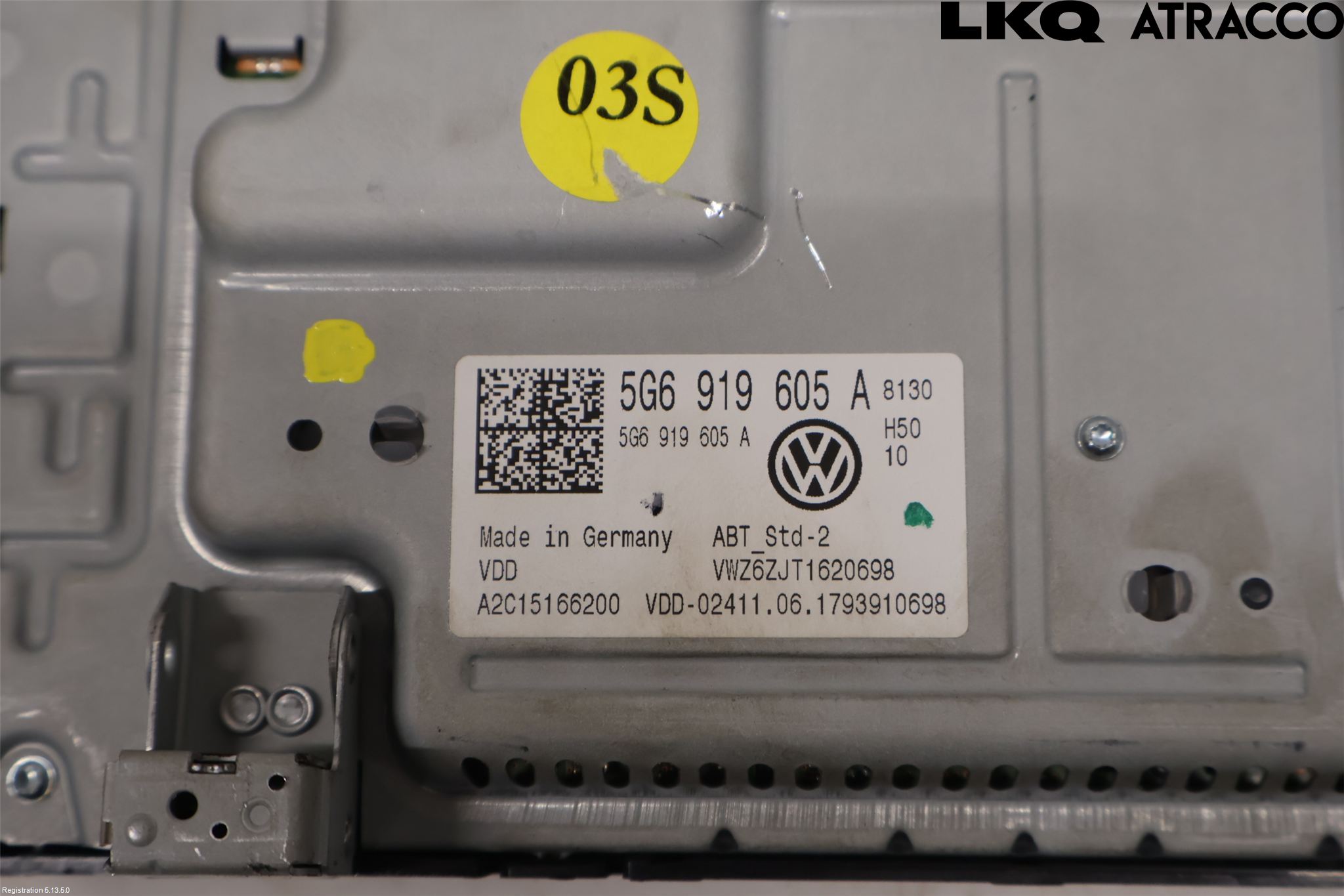 Volkswagen VW PASSAT 15-19 Multifunktionsdisplay