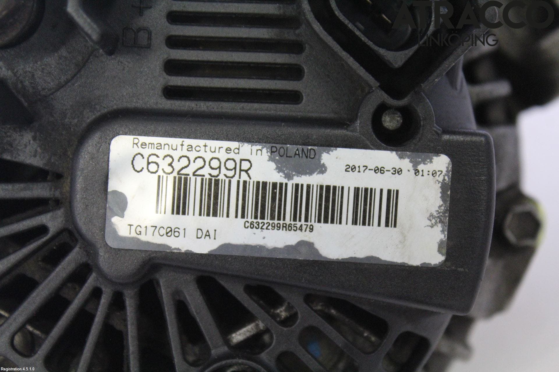 Mercedes-Benz MB SPRINTER (W906) 06-18 Generator