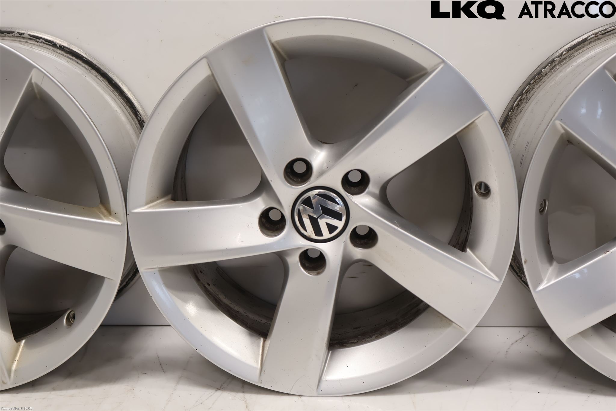 Volkswagen VW PASSAT 11-14 Fälgsats Aluminium