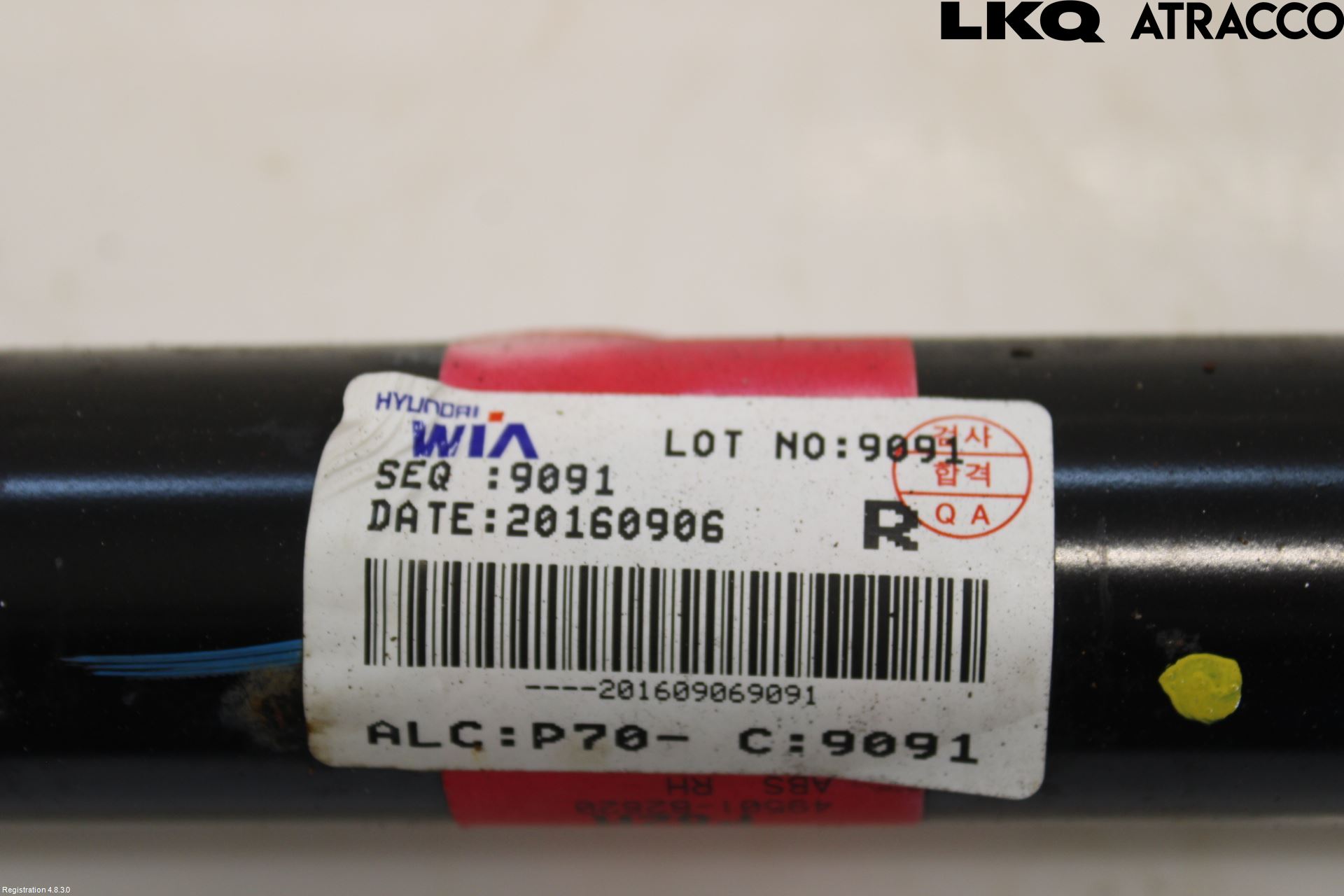 Kia SOUL 09- Drivaxel Fram Höger