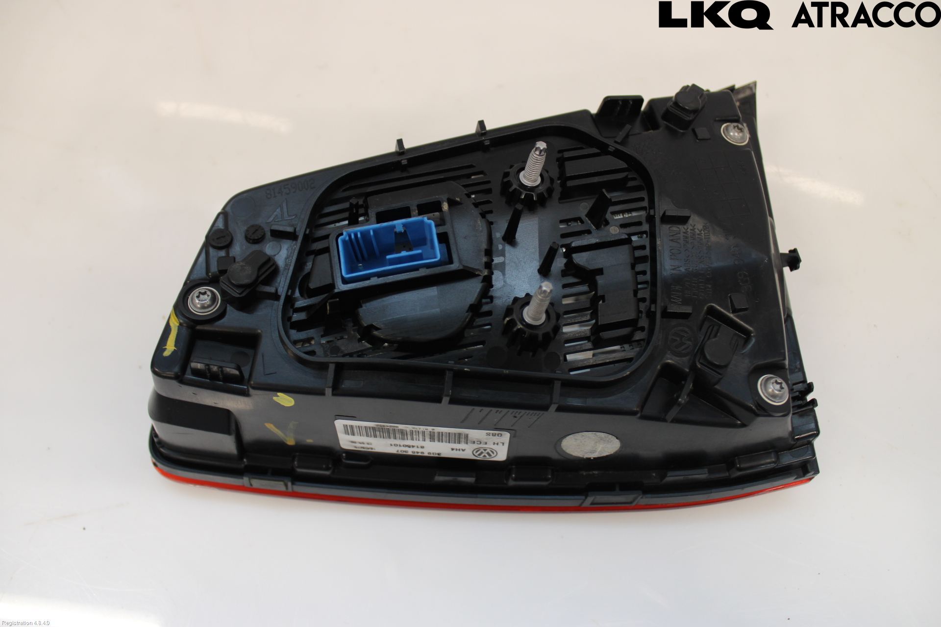 Volkswagen VW PASSAT 15-19 Bakljus Lucka Vä