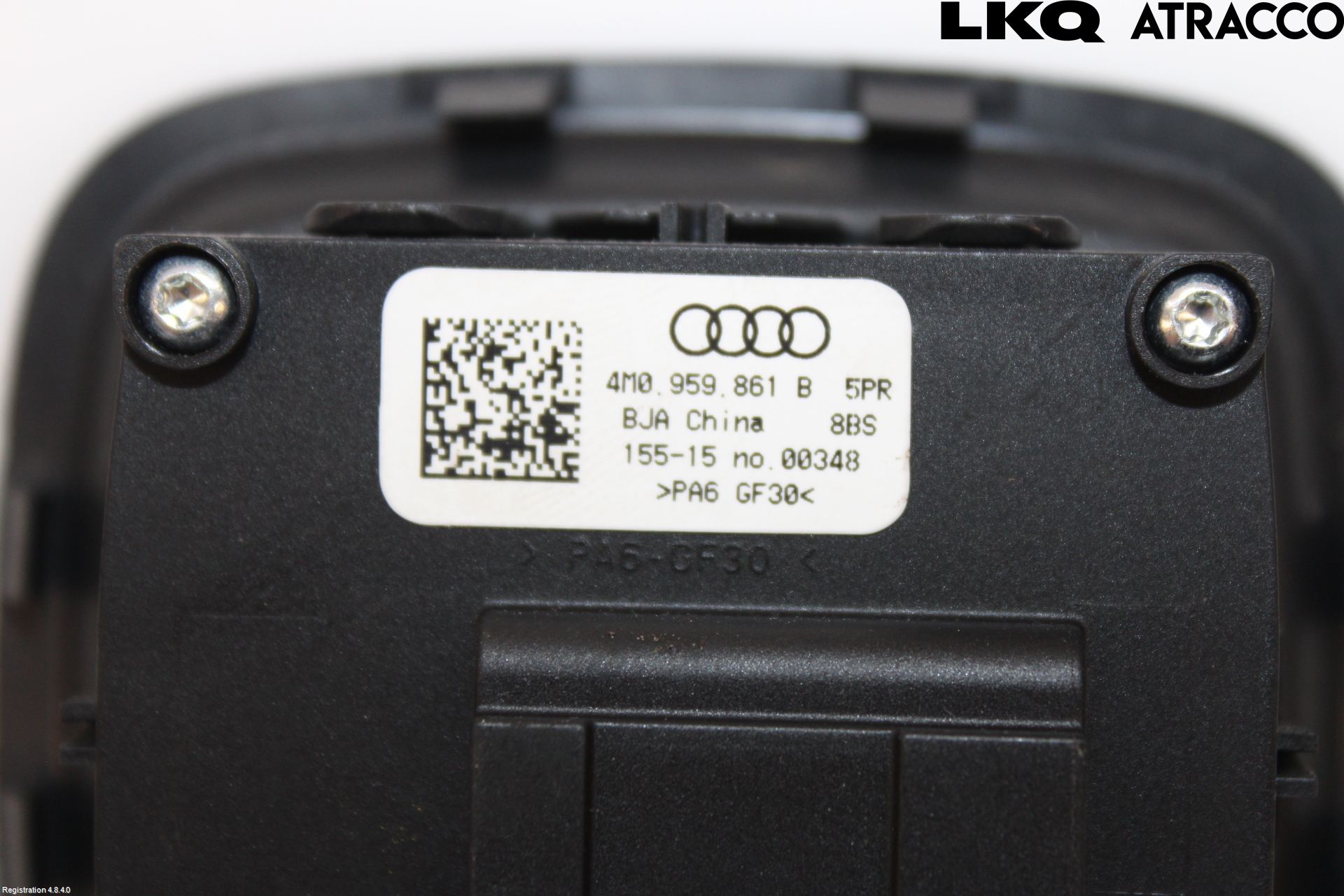 Audi Q7/SQ7 Strömställare Stolregler