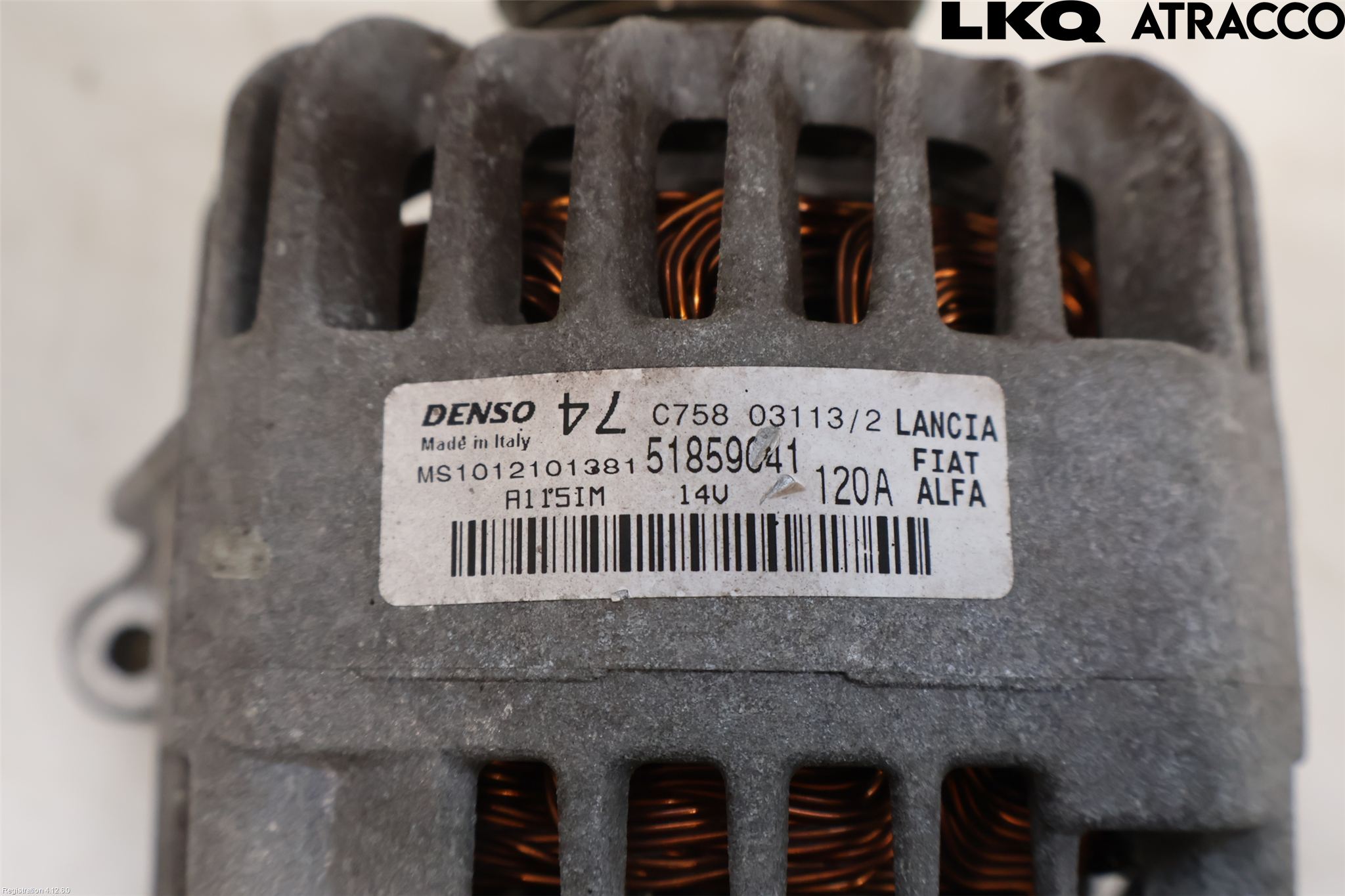 Fiat 500 07- Generator