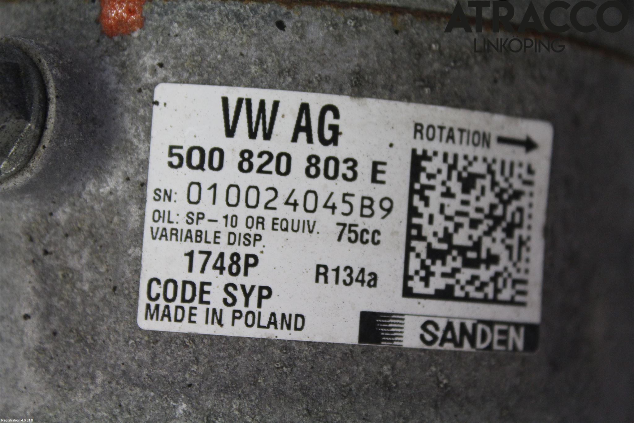 Skoda FABIA 15-21 Ac Kompressor