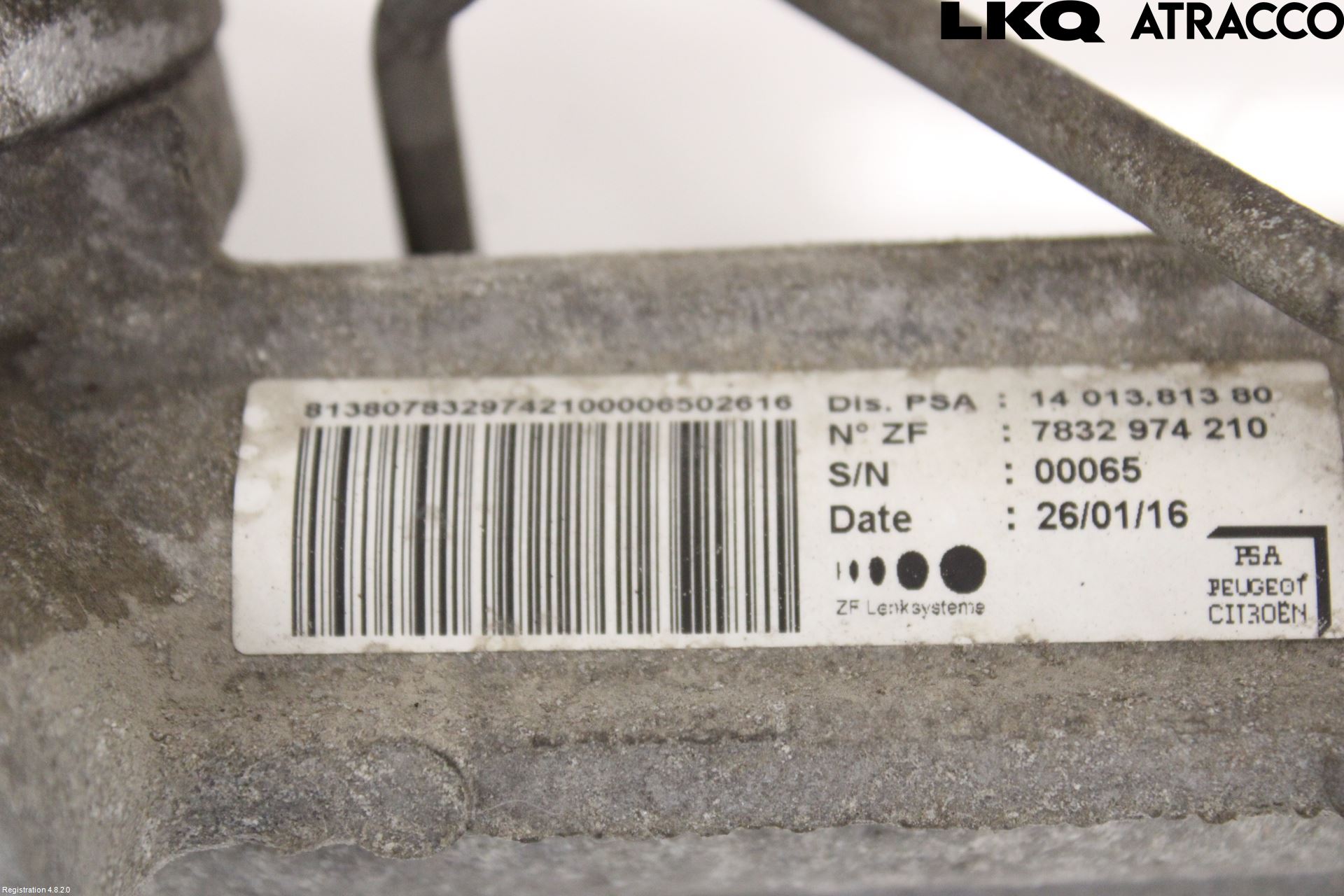 Peugeot EXPERT 07-14 Styrväxel Servo -Snäcka