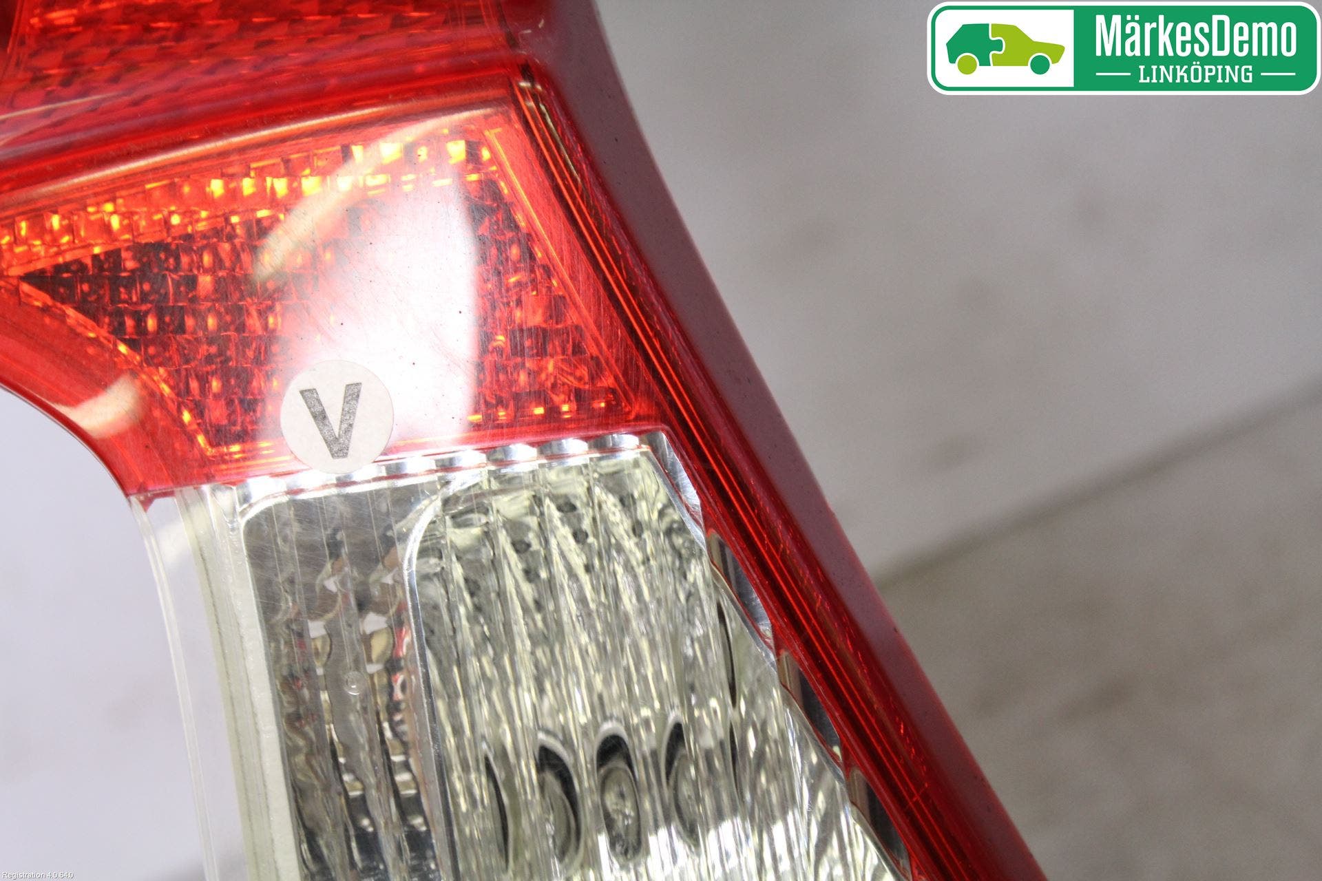 Volvo V70 08-13 Bakljus Lucka Vä