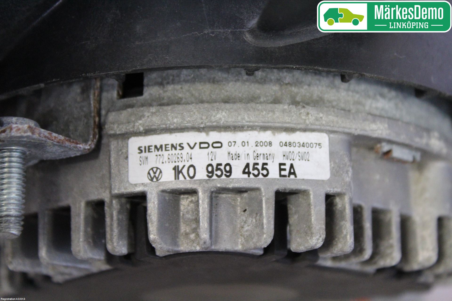 Seat LEON 06-12 Kylfläkt El