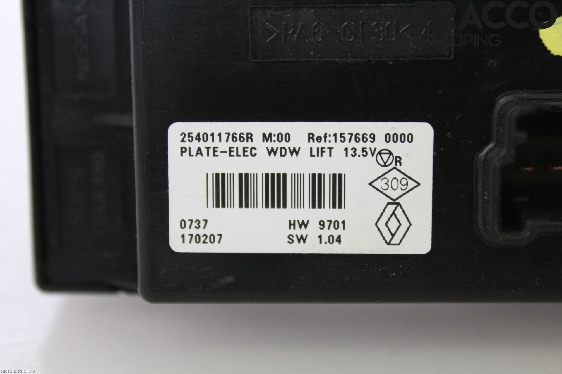 Renault KADJAR 15- Strömställare Elhiss