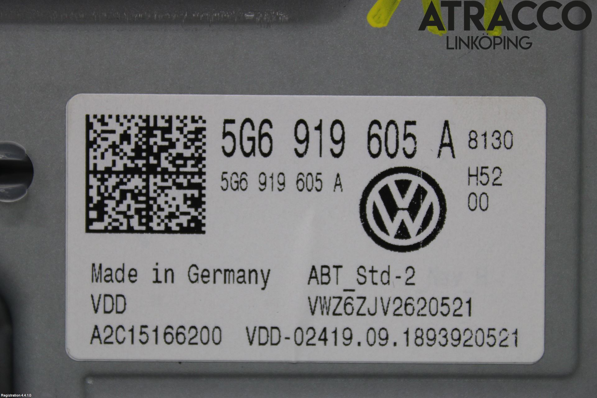 Volkswagen VW GOLF / E-GOLF VII 13-20 Multifunktionsdisplay