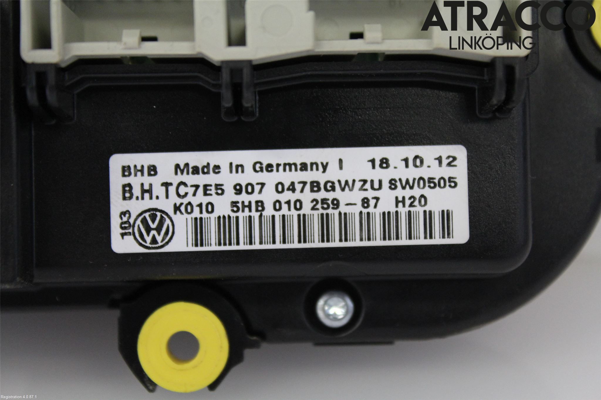 Volkswagen VW TRANSP/CARAVELLE (T5) 04-15 Ac Styrenhet Ac Manöveren