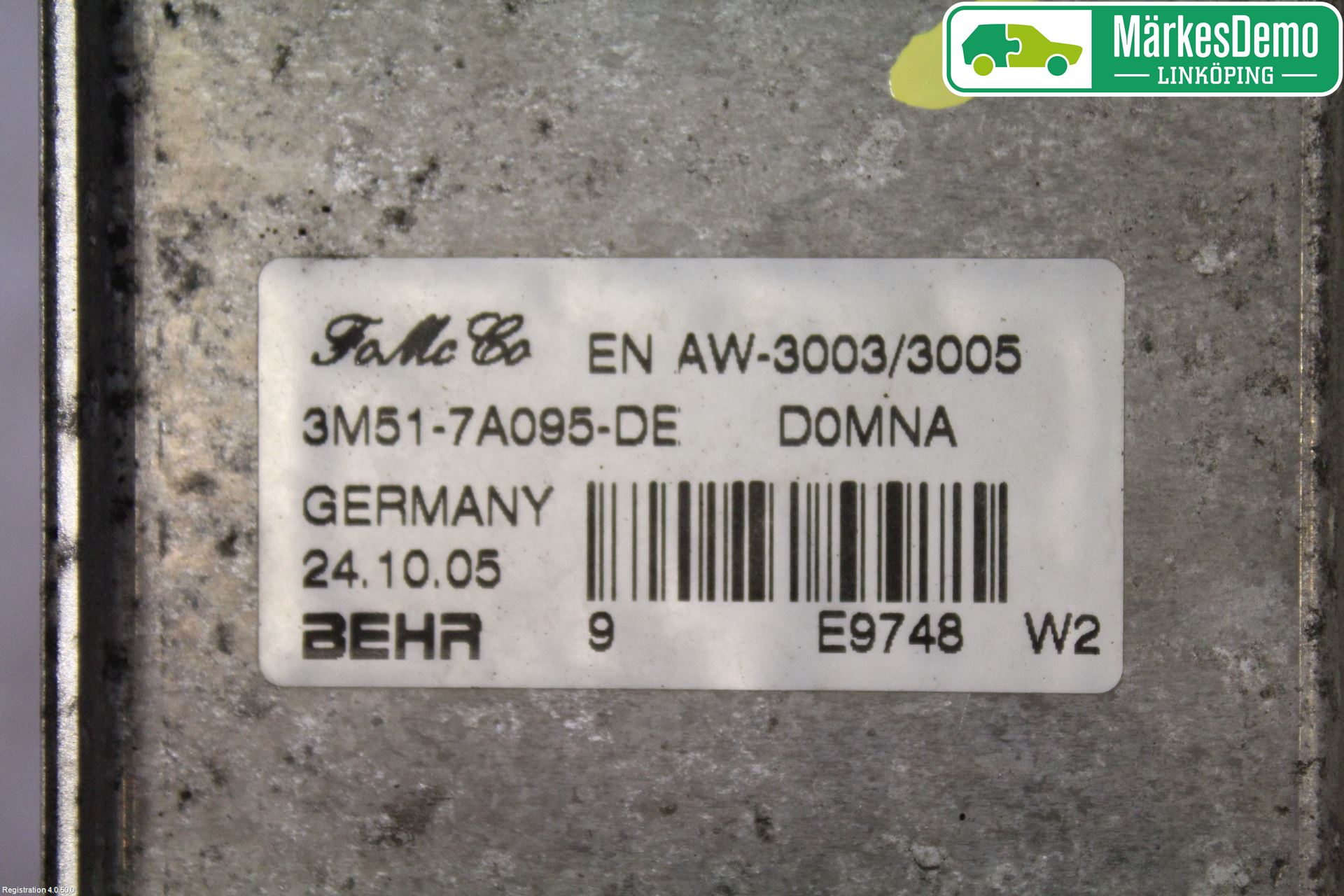 Volvo S40 04-07 Oljekylare Automat