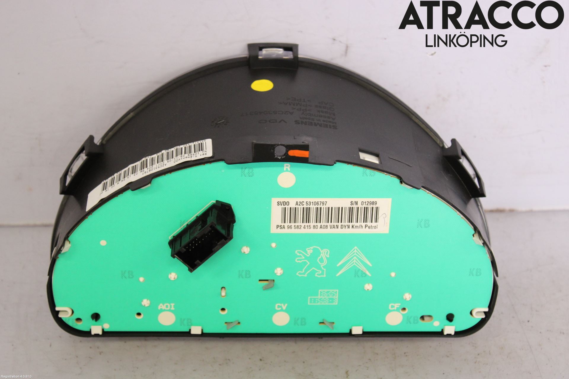 Peugeot 1007 Instrument Komb