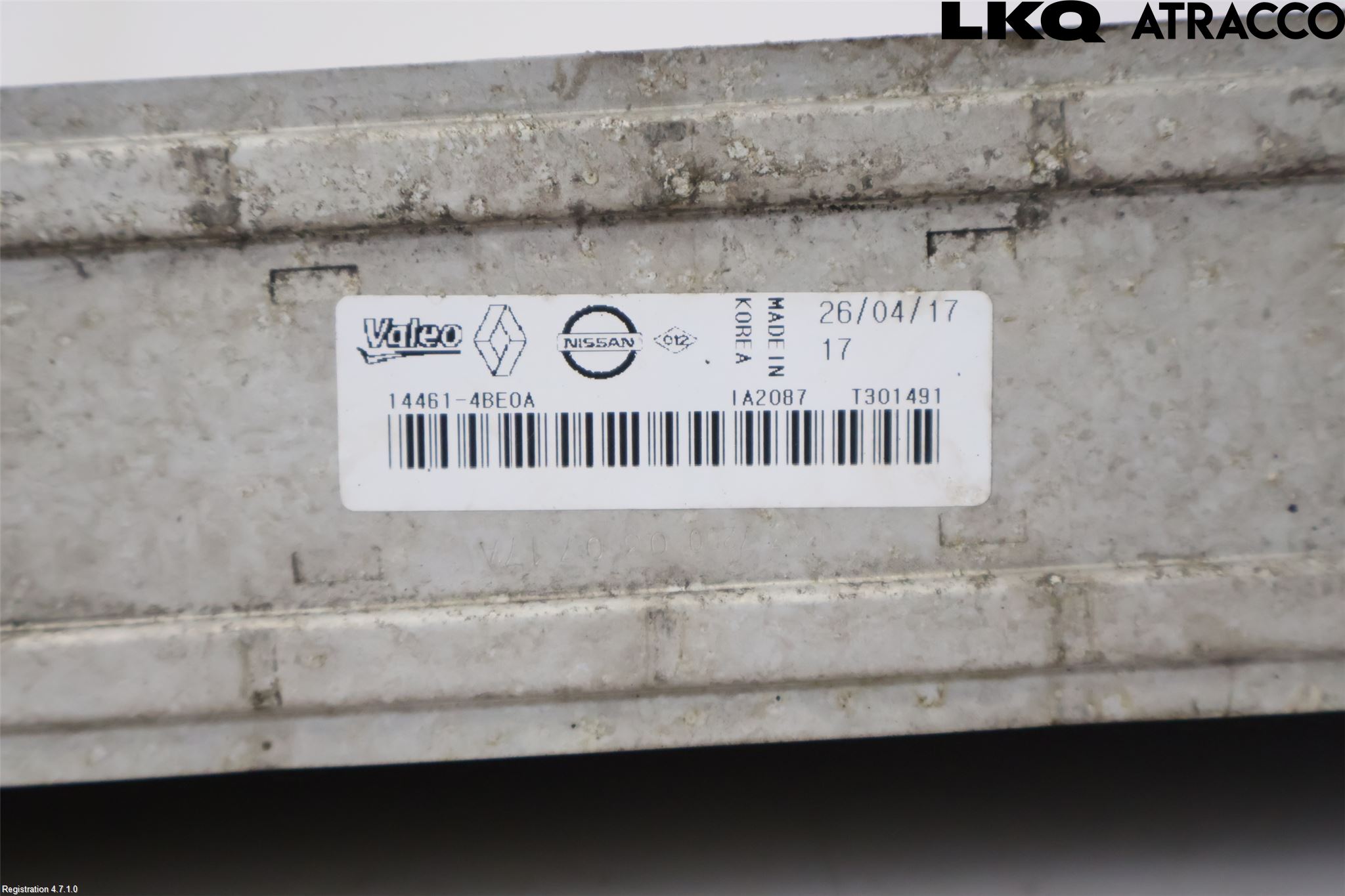 Nissan X-TRAIL 14-21 Laddluft-Intercooler Kyl