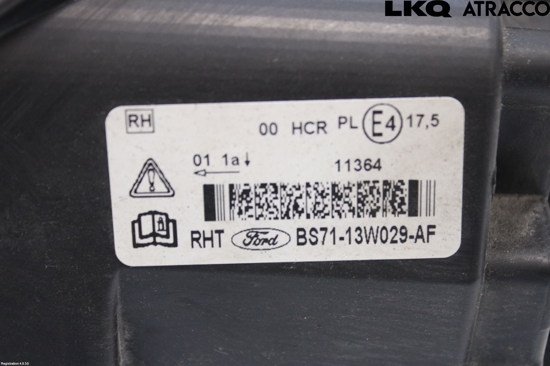 Ford MONDEO 07-15 Strålkastare Höger