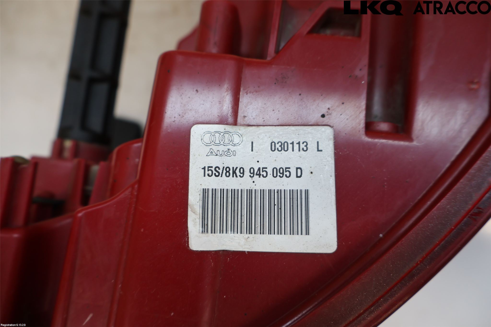 Audi A4 12-15 Bakljus Vänster