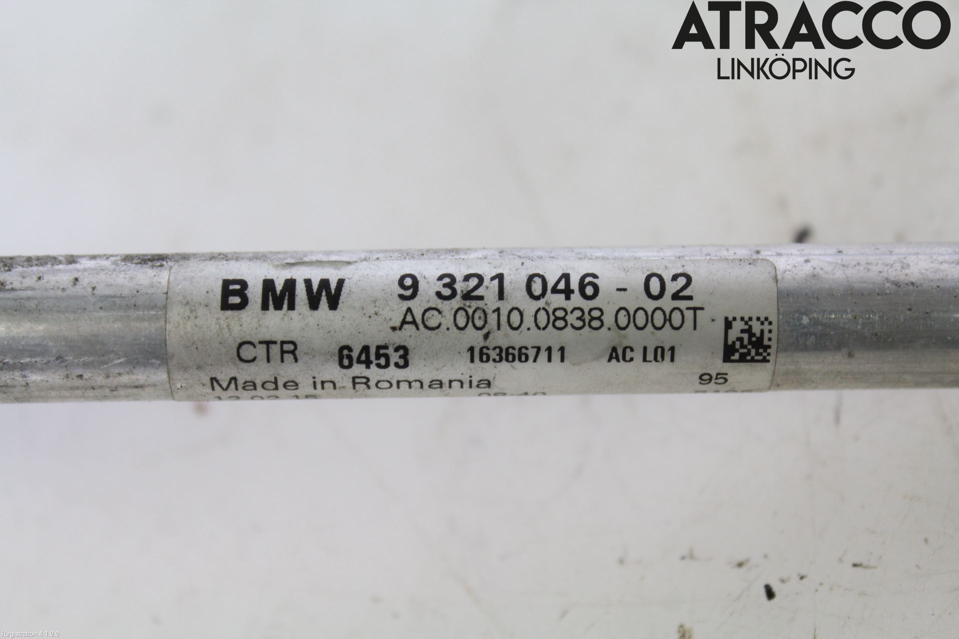 BMW 5 F10/F11/F18 09-17 Ac Slang-Rör