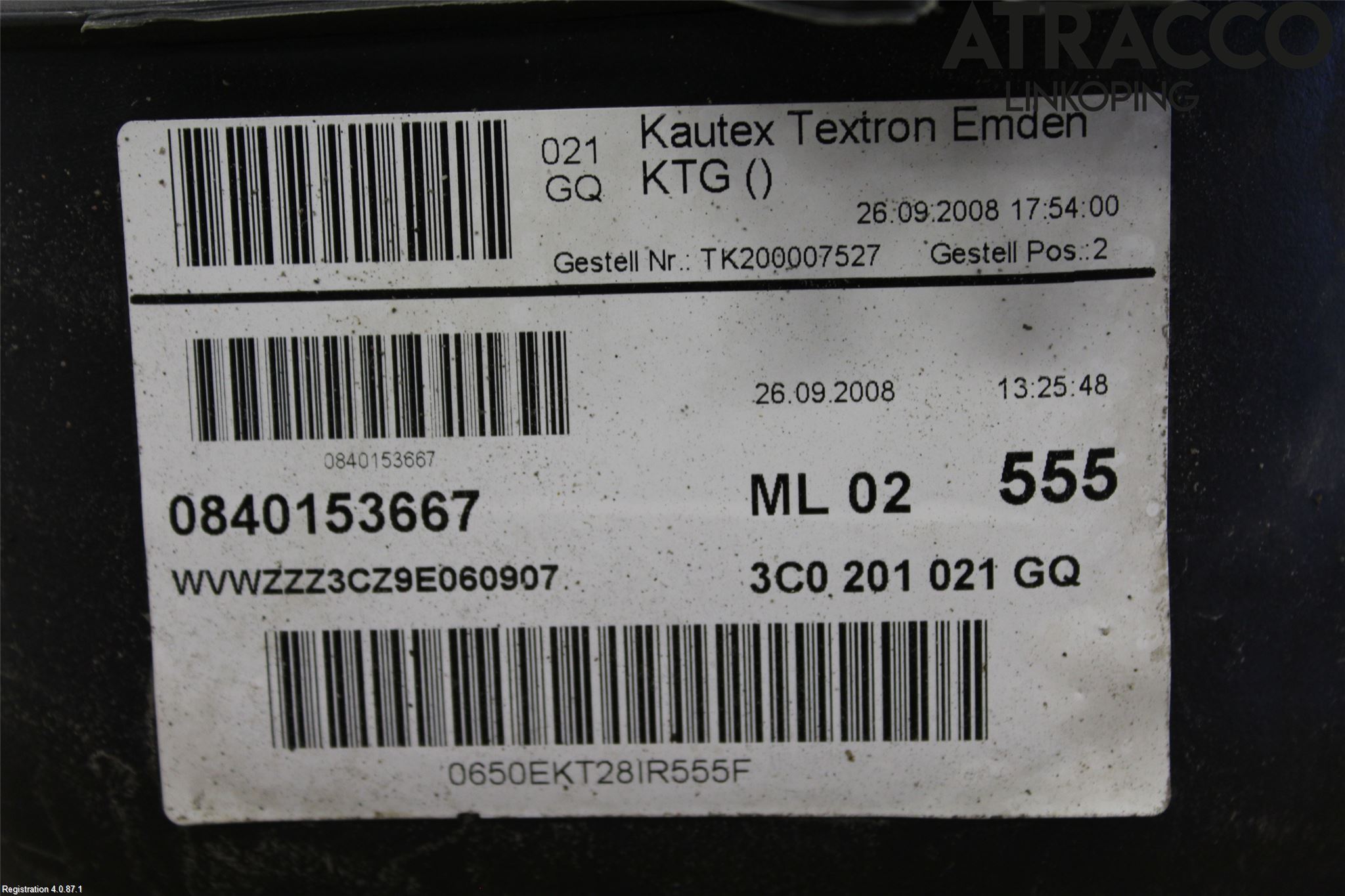 Volkswagen VW PASSAT 05-11 Bränsletank Diesel