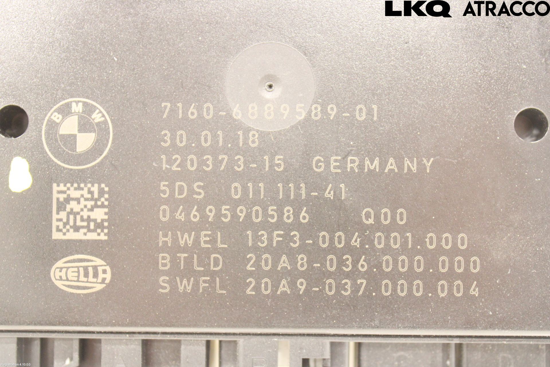 BMW 3 GT F34 13-19 Styrenhet Dragkrok