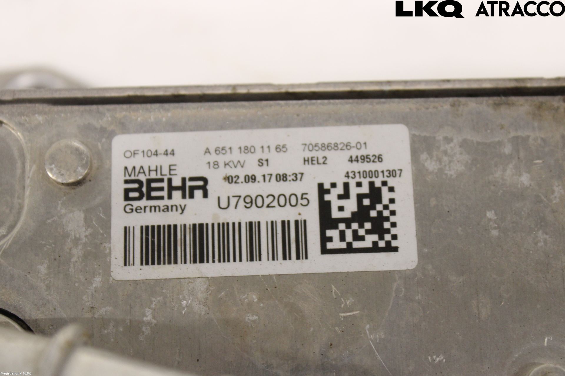 Mercedes-Benz MB VITO/V-KLASS (W640,W447,W448) 14- Oljekylare Motor