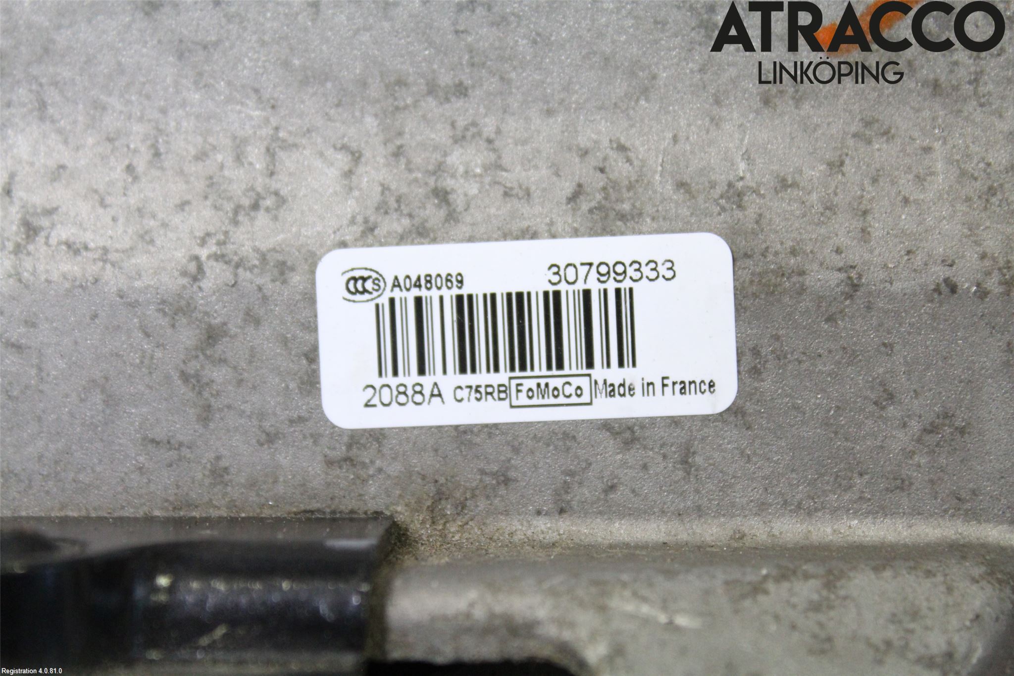 Volvo V50 08-12 Låskista-Dörrlås