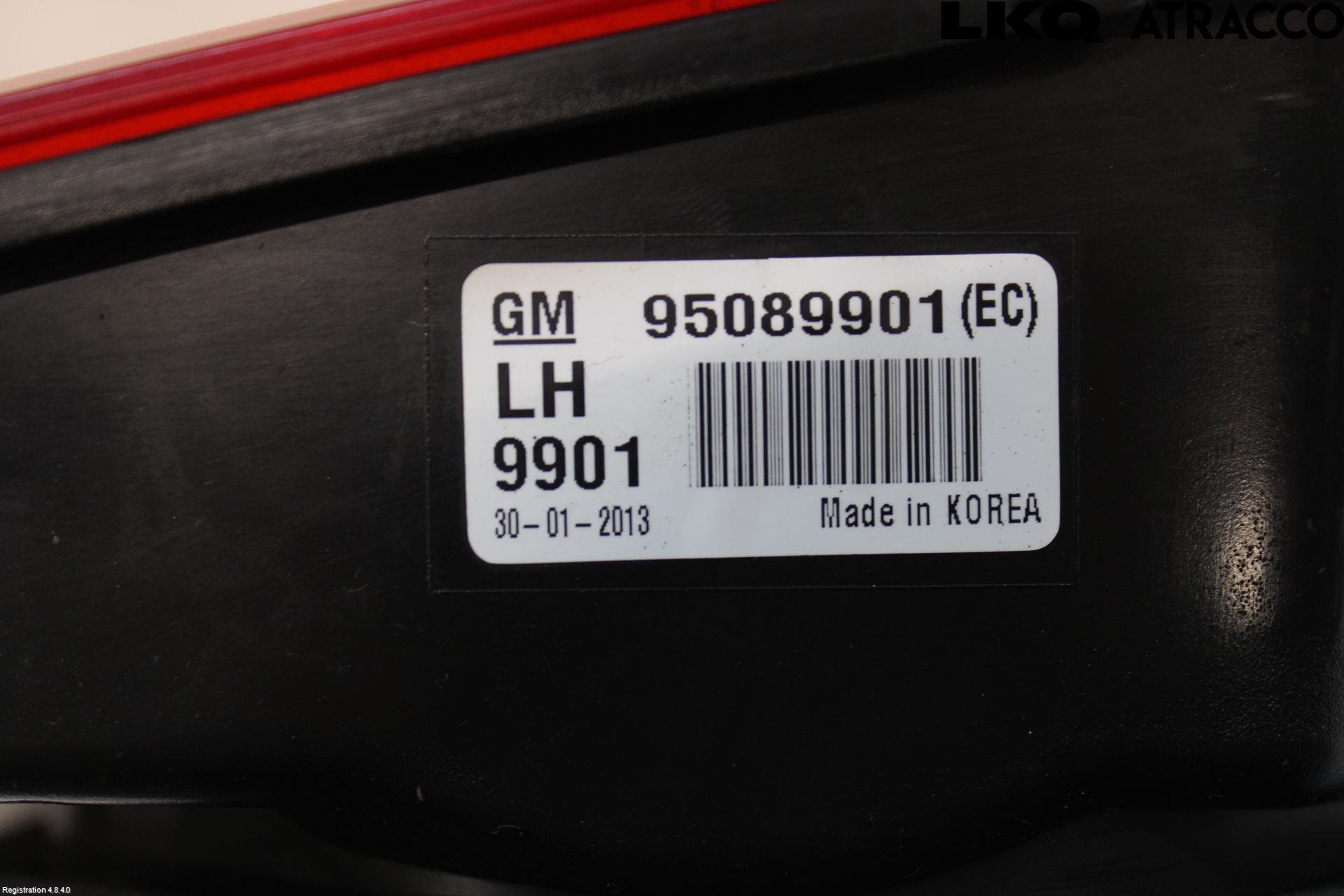 GM CHEVROLET CRUZE Bakljus Lucka Vä