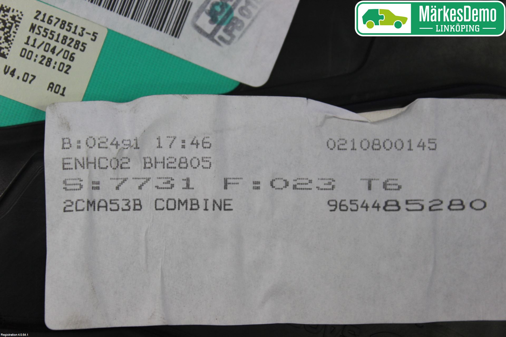 Peugeot 307     05-08 Instrument Komb