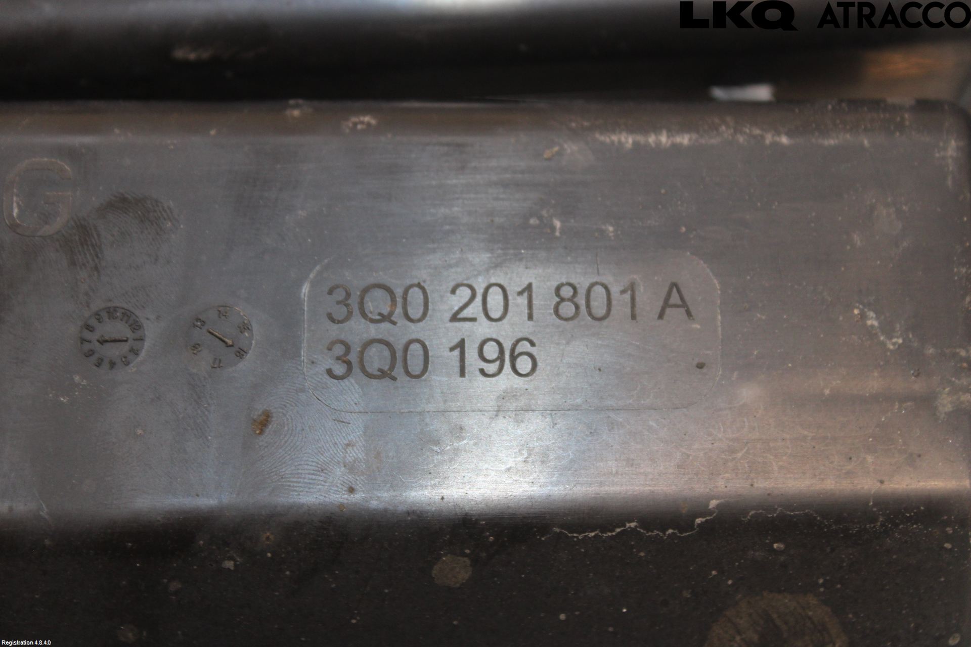 Volkswagen VW PASSAT 15-19 Bränsle Kolkanister