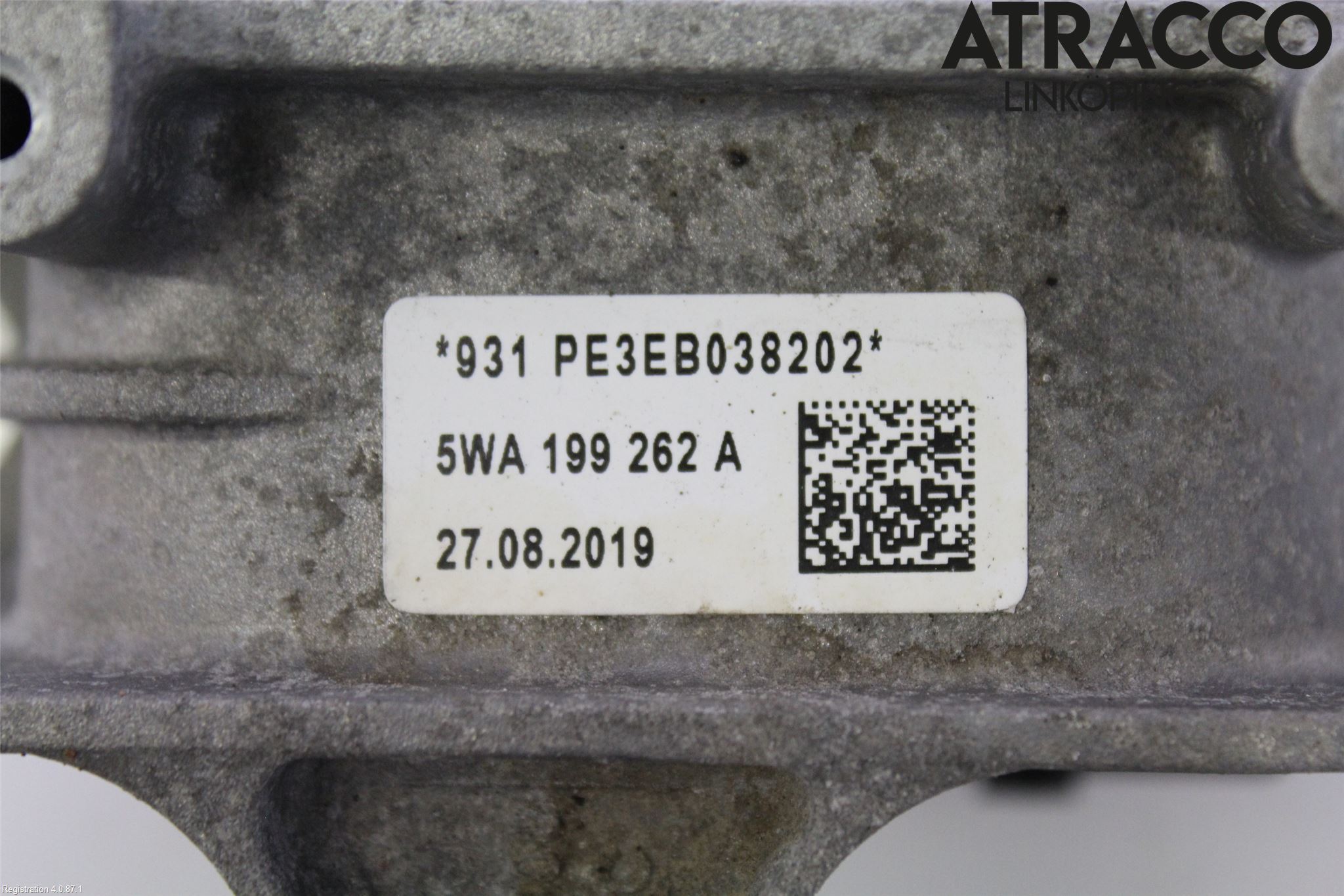 Volkswagen VW GOLF / E-GOLF VII 13-20 Växellådsfäste