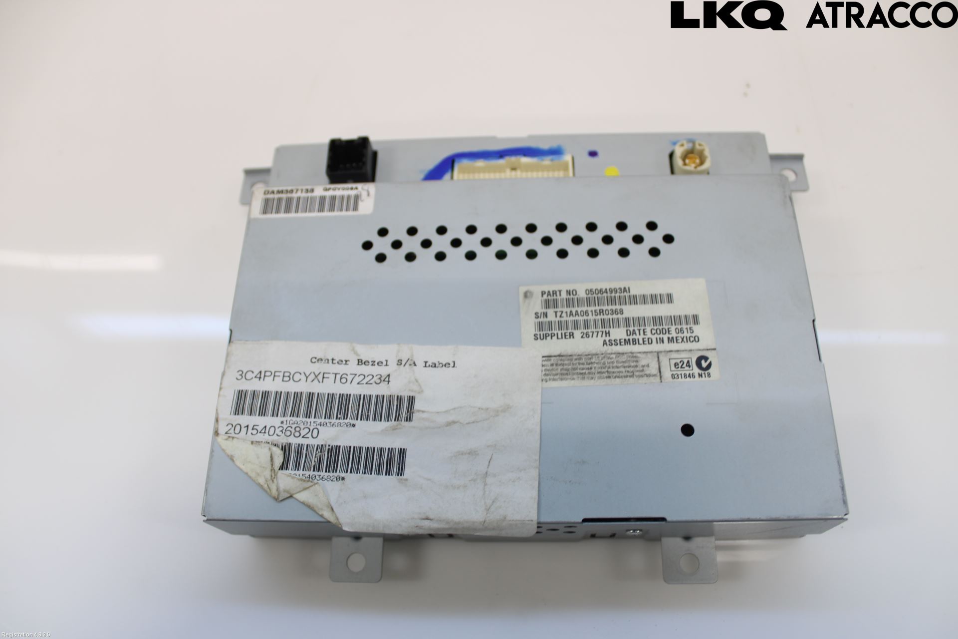 Fiat FREEMONT Bildskärm