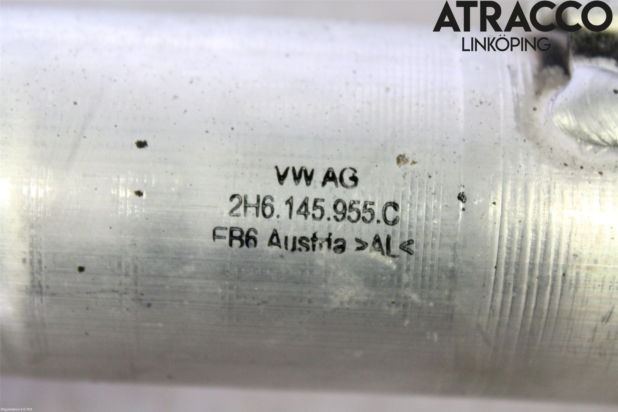 Volkswagen VW AMAROK 2H 10-22 Laddluft-Intercoolerrör