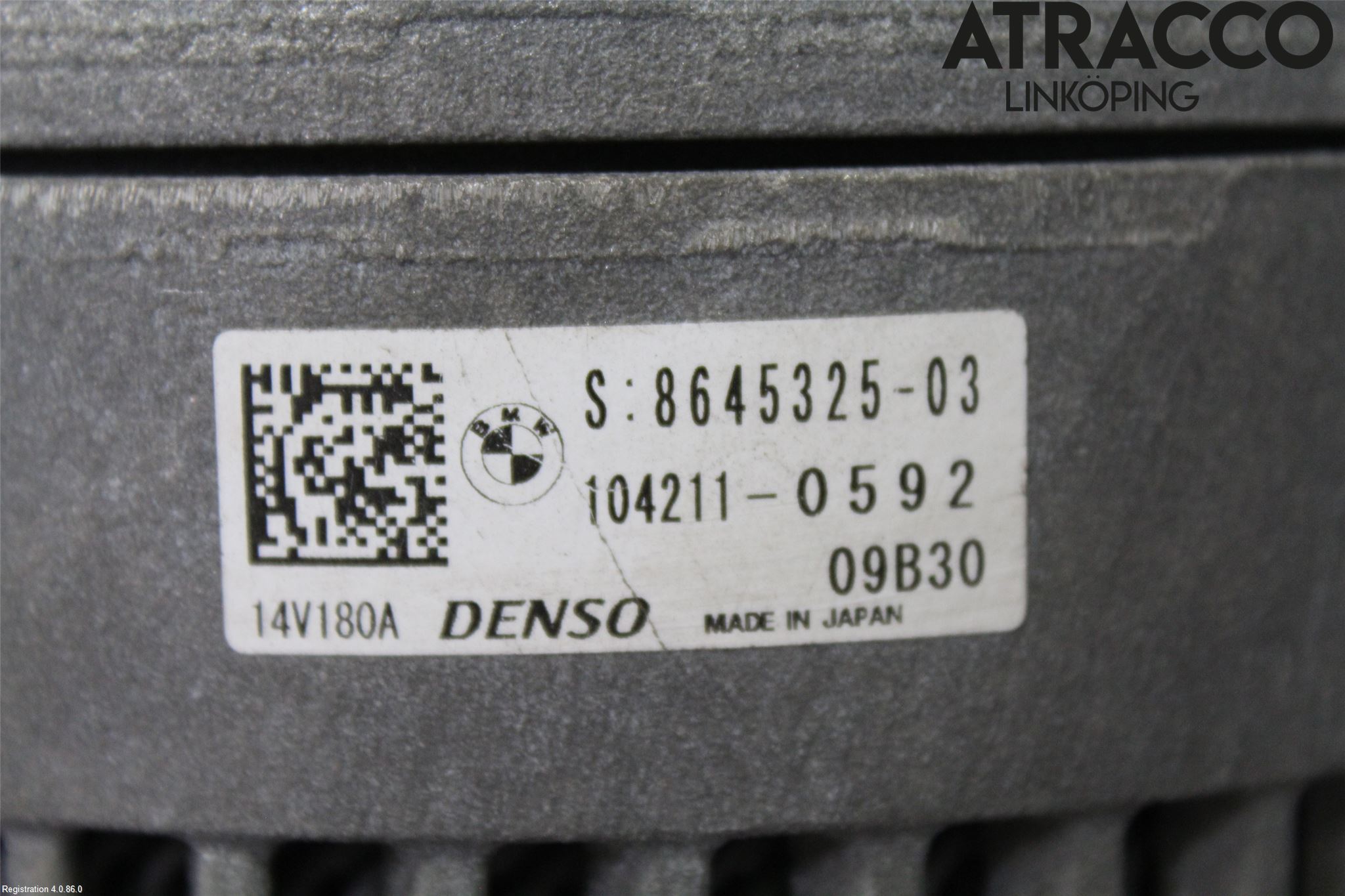 BMW 3 F30/F31/F80 12-19 Generator