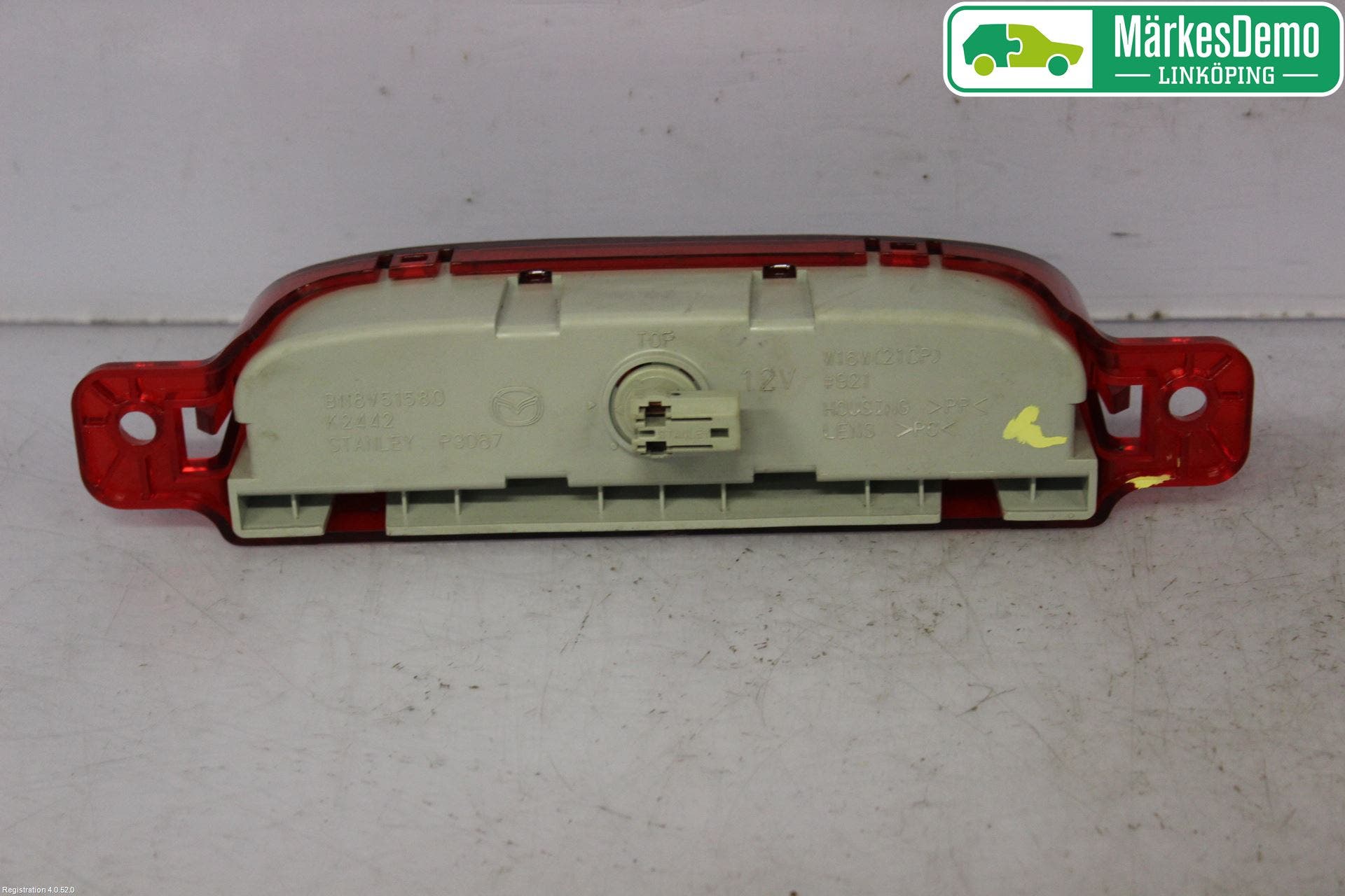 Mazda 3 I 03-06 Bromsljus Bakruta