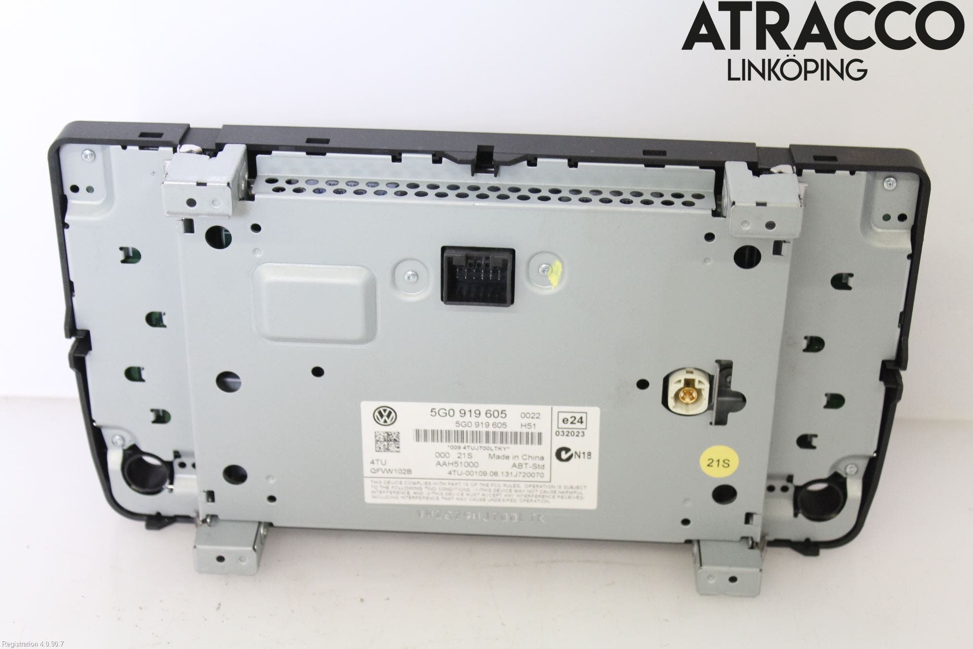 Volkswagen VW GOLF / E-GOLF VII 13-20 Cd Radio - Multimediapanel