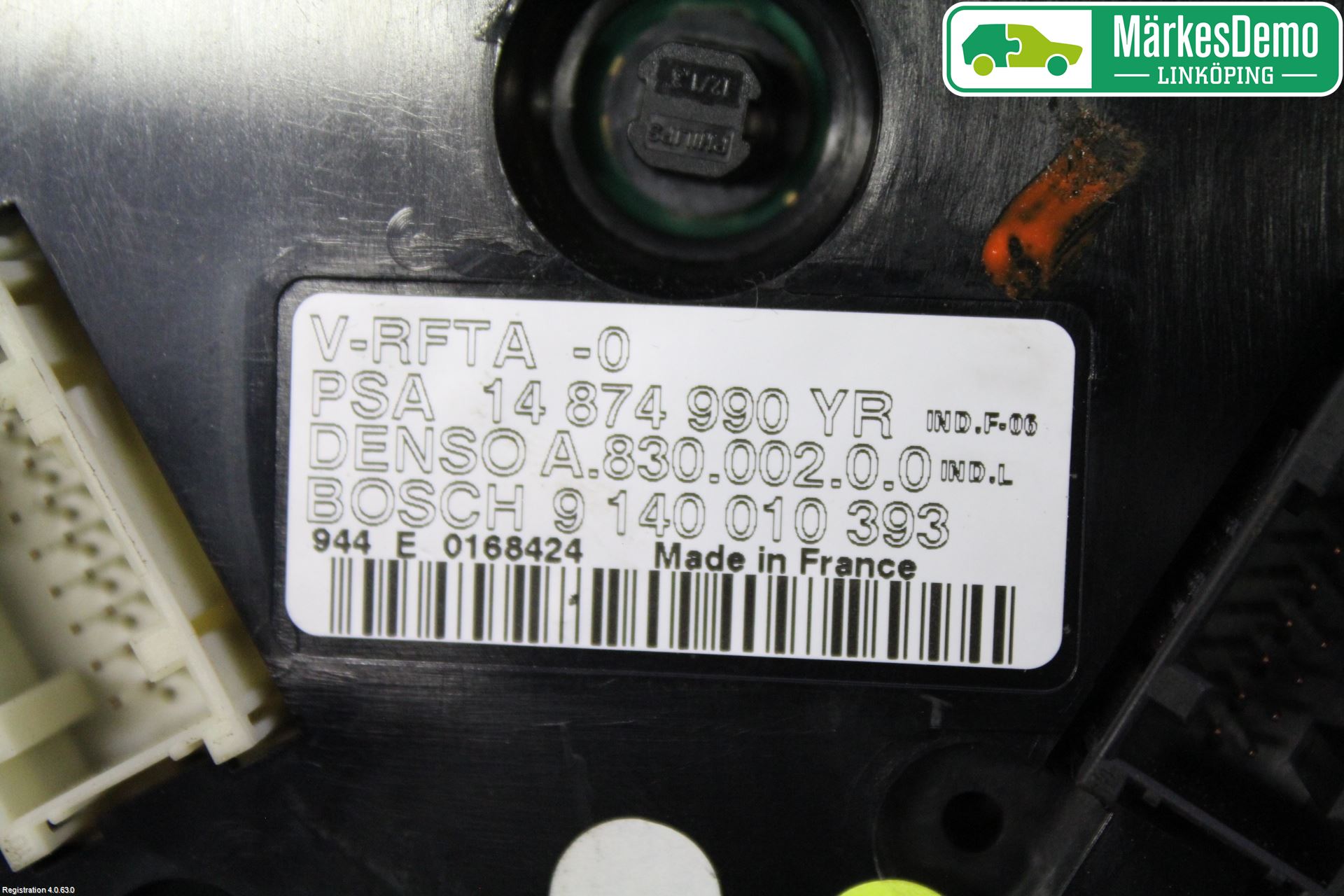 Citroen C8 Ac Styrenhet Ac Manöveren