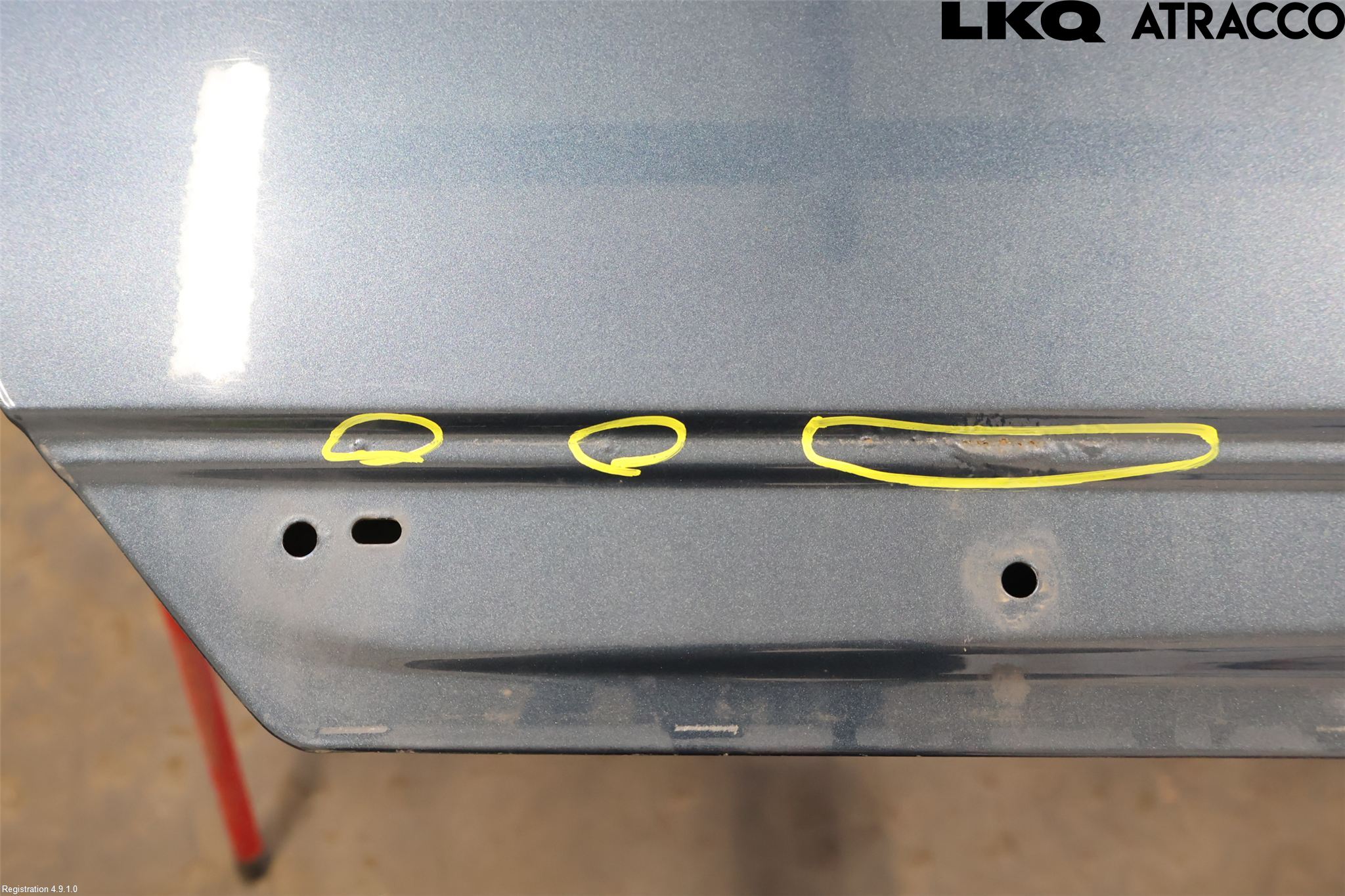 Volvo S80 07-13 Dörr Bak Höger