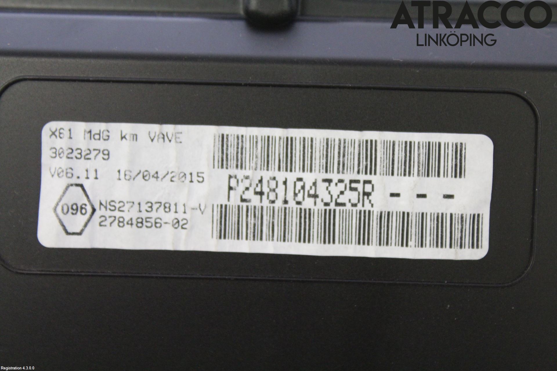 Renault KANGOO II 08-14 Instrument Komb