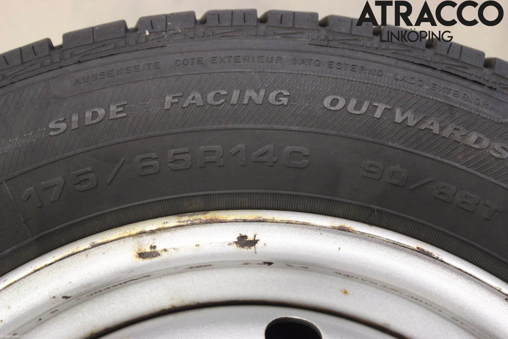 Citroen BERLINGO  03-07 Sommardäck Plåtfälg 4St