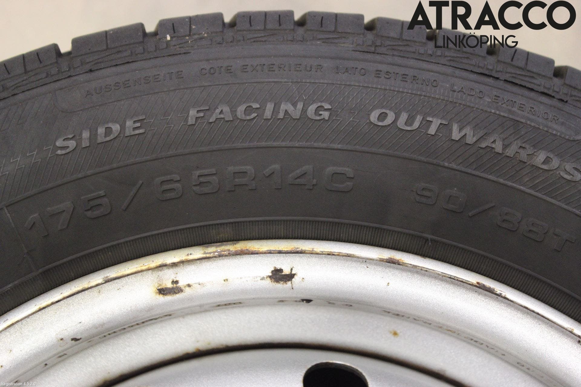 Citroen BERLINGO  03-07 Sommardäck Plåtfälg 4St