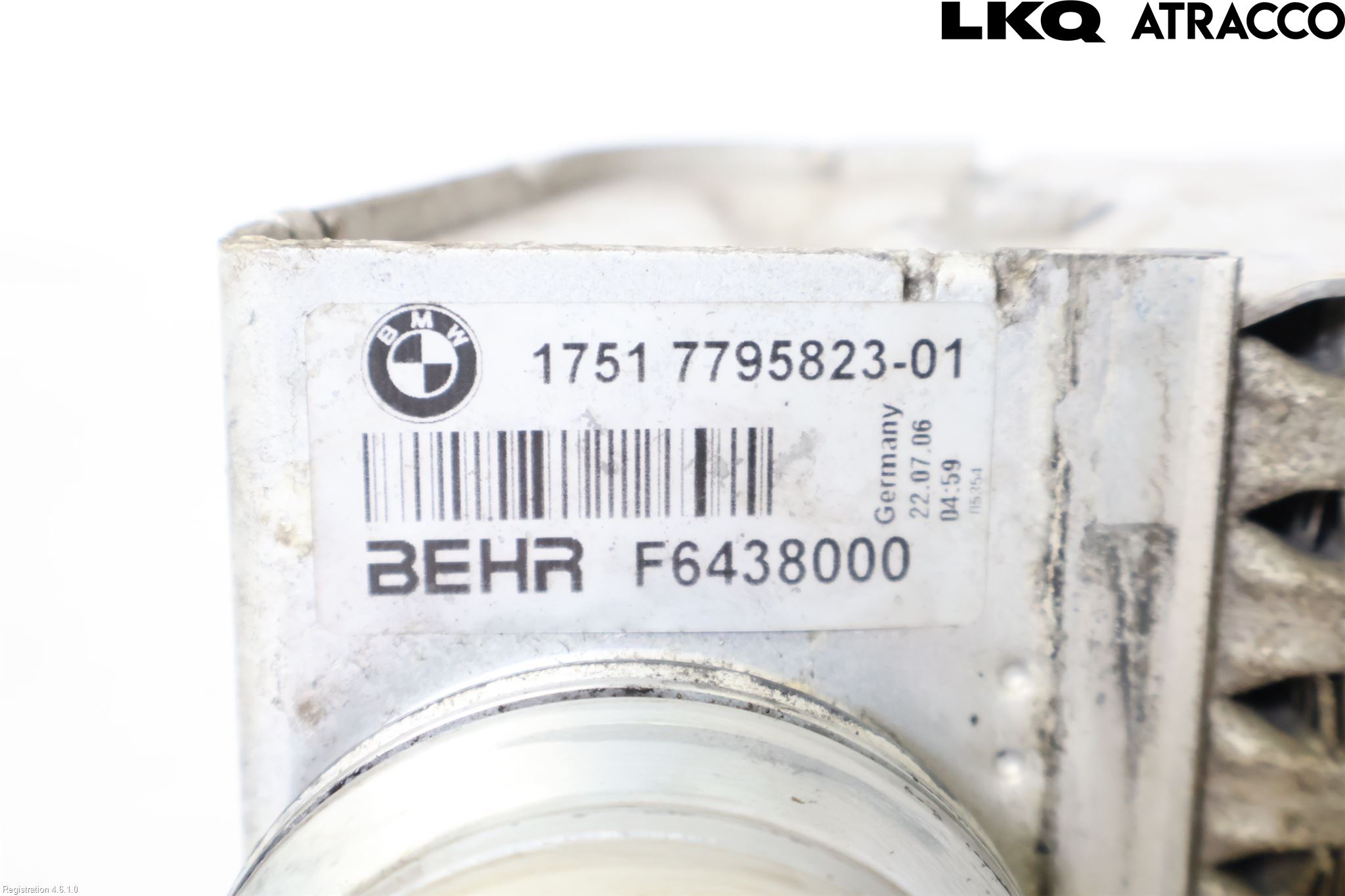 BMW 5 E60/61 Sed/Tou 02-10 Laddluft-Intercooler Kyl