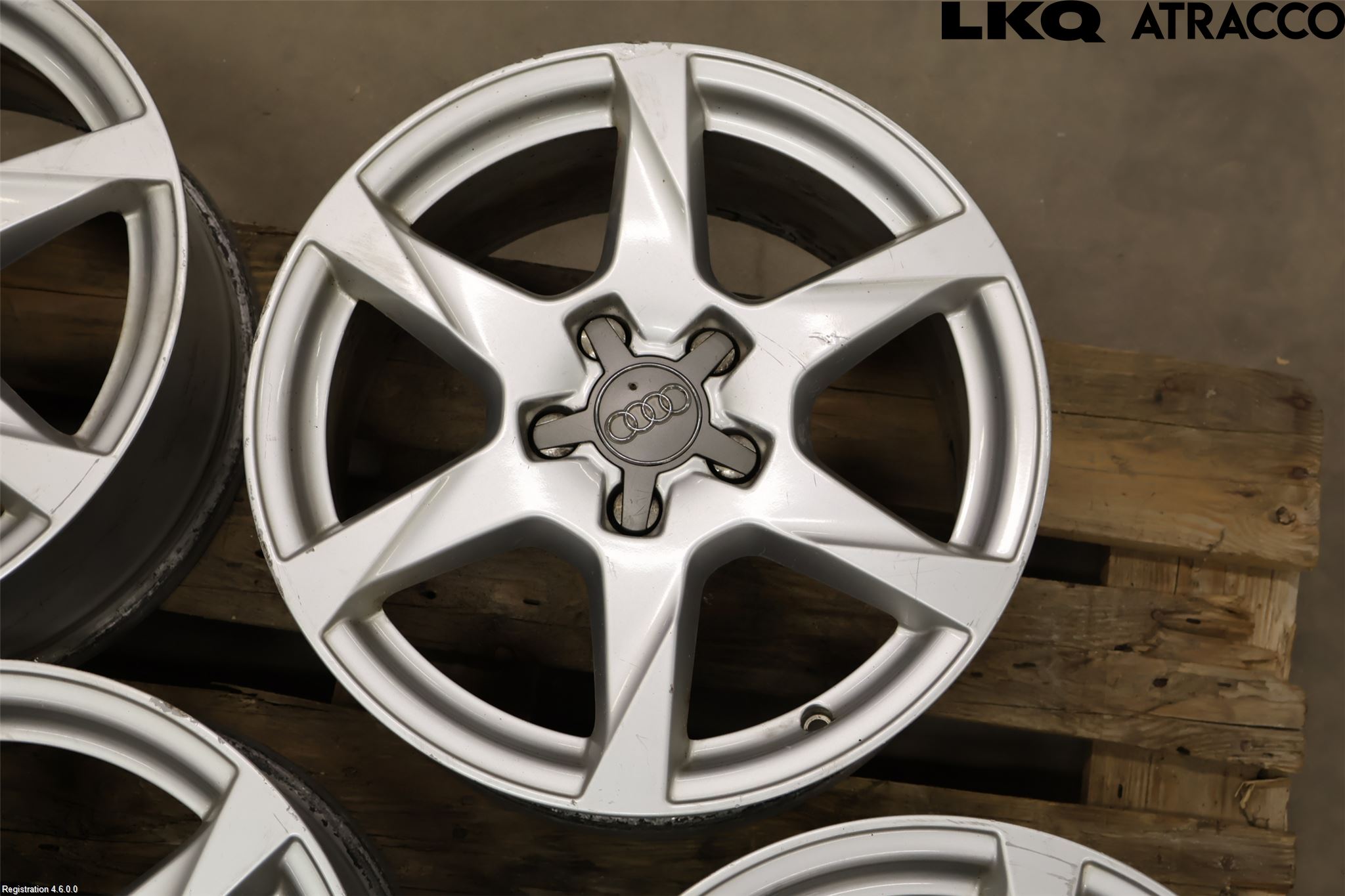 Audi A4/S4 08-11 Fälgsats Aluminium