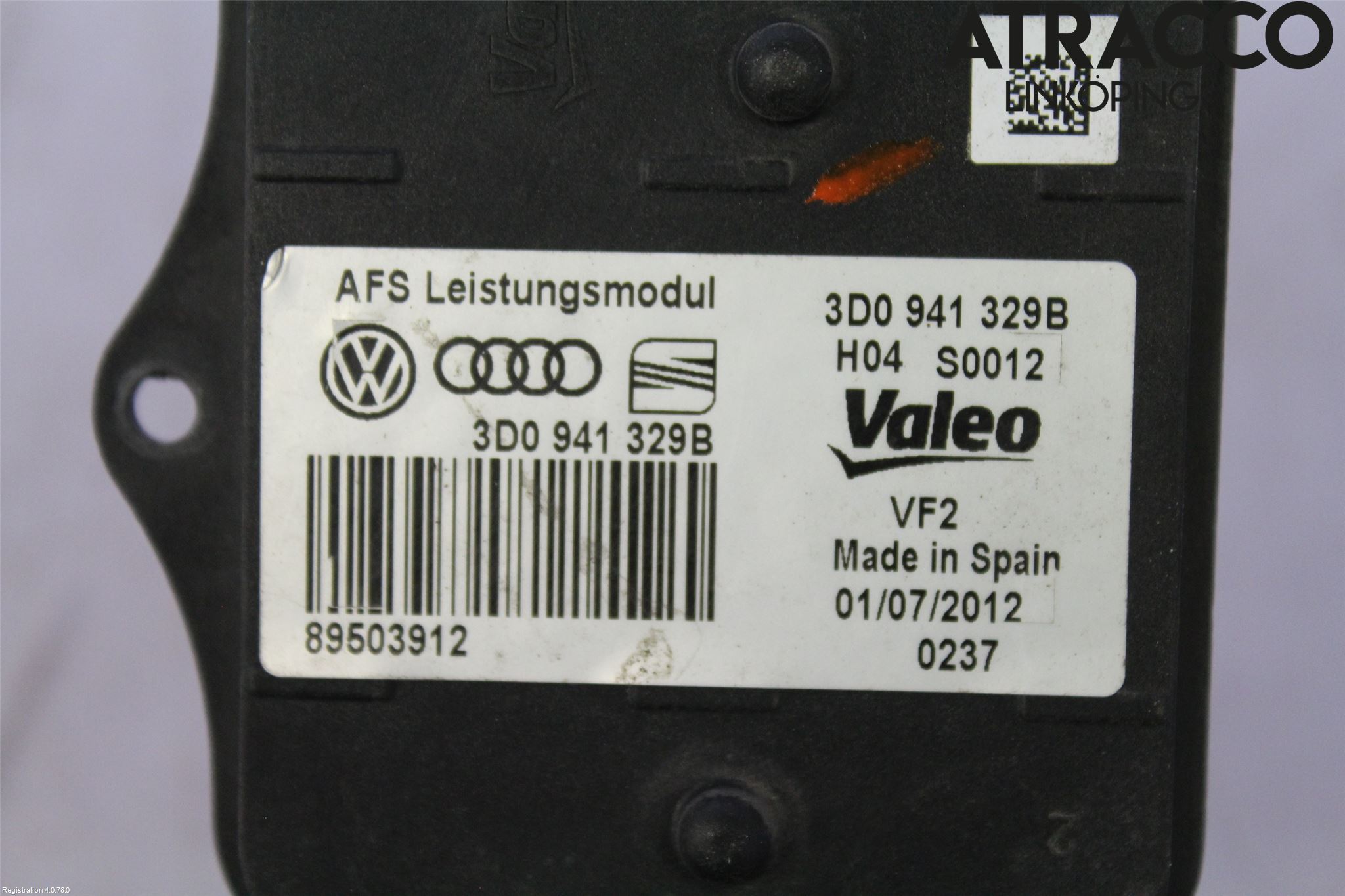 Volkswagen VW PASSAT 11-14 Styrenhet Strålkastare