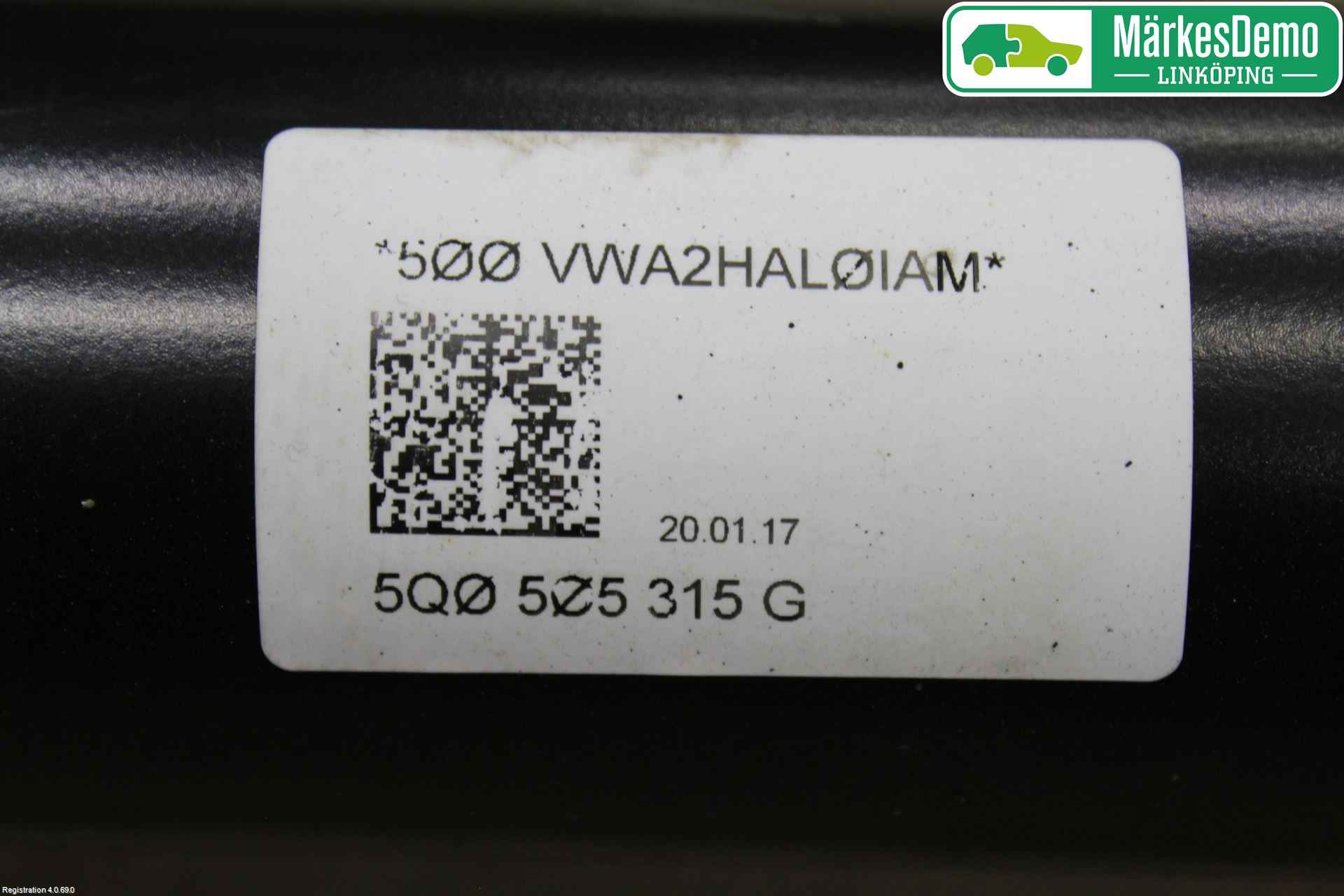 Volkswagen VW GOLF / E-GOLF VII 13-20 Bakaxelbalk