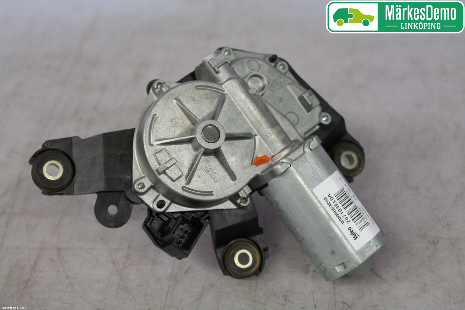 Nissan QASHQAI 14-17 Torkarmotor Baklucka
