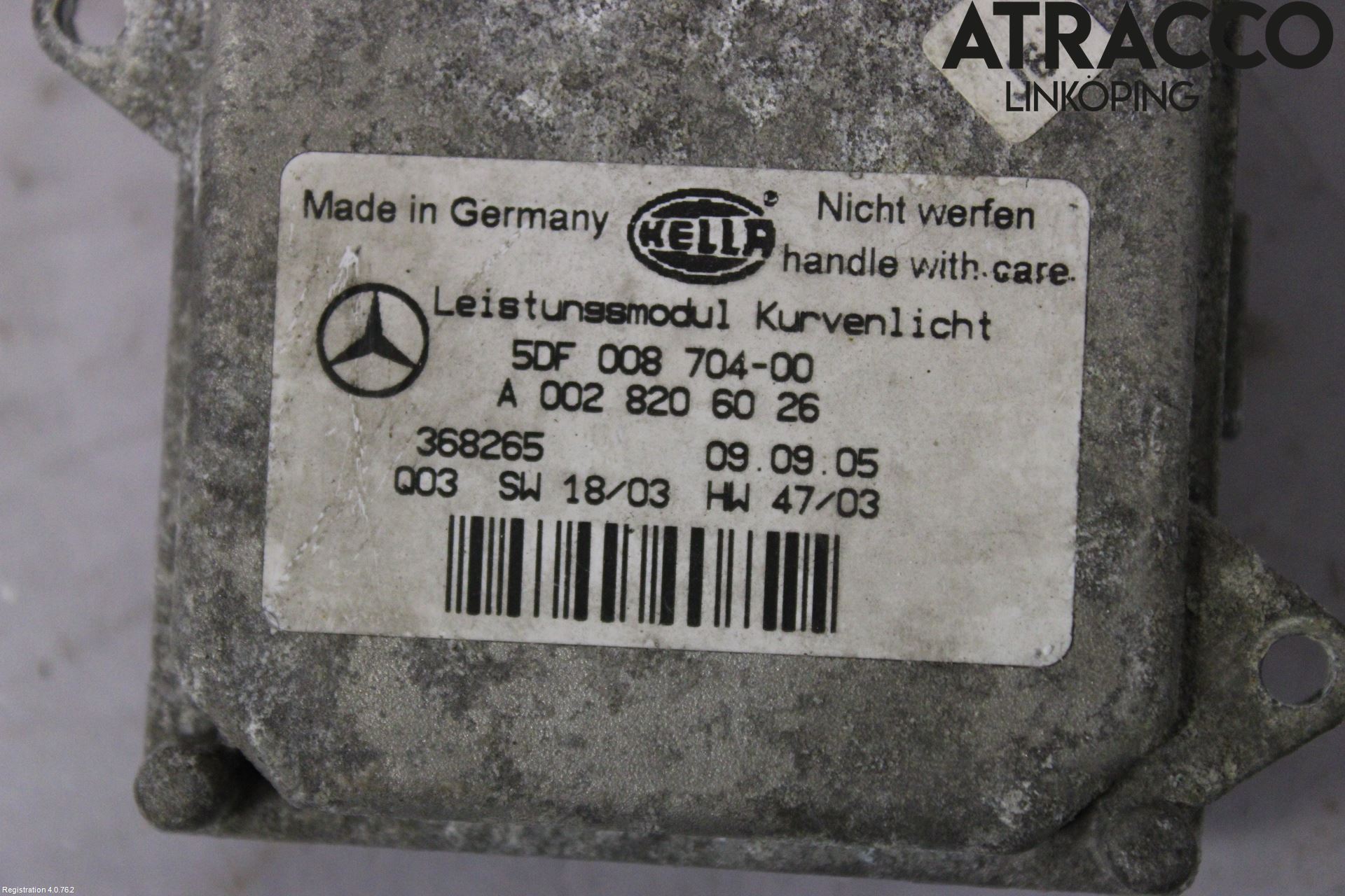 Mercedes-Benz MB R-KLASS (W251) 05-13 Styrenhet Strålkastare