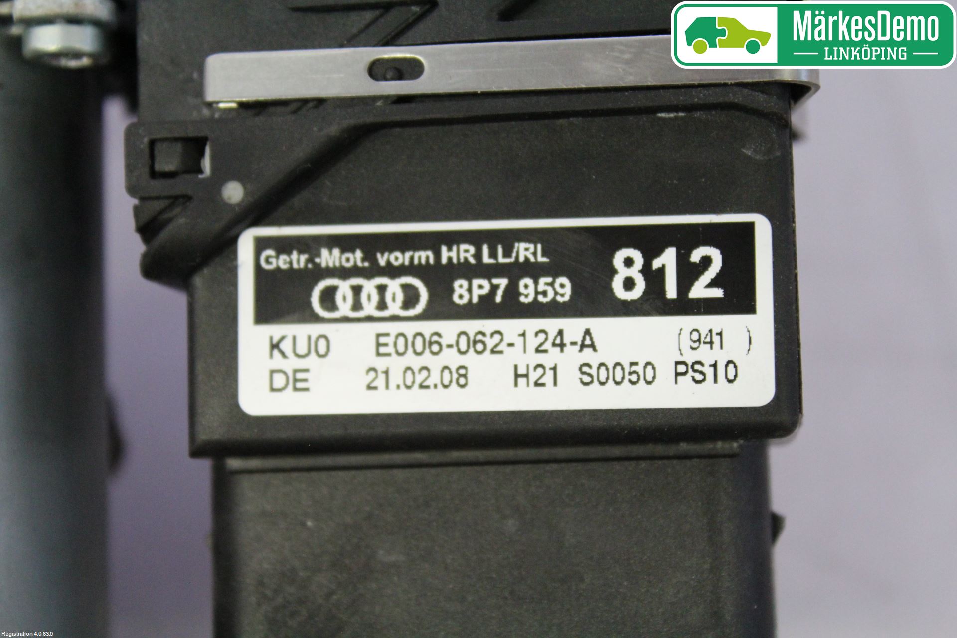 Audi A3/S3 05-13 Fönsterhissmotor