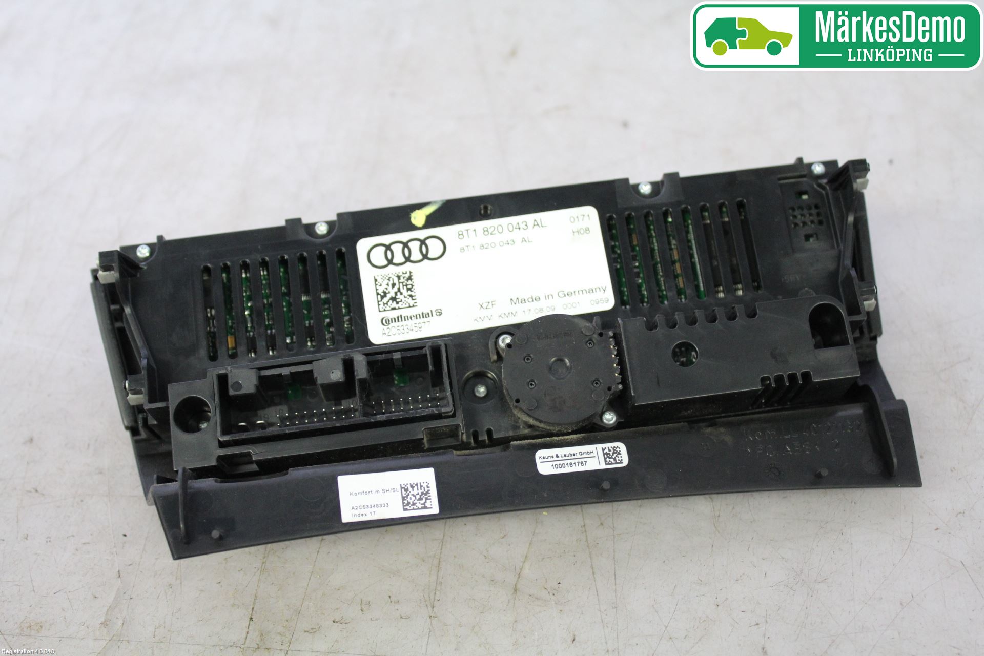 Audi A5 07-16 Ac Styrenhet Ac Manöveren